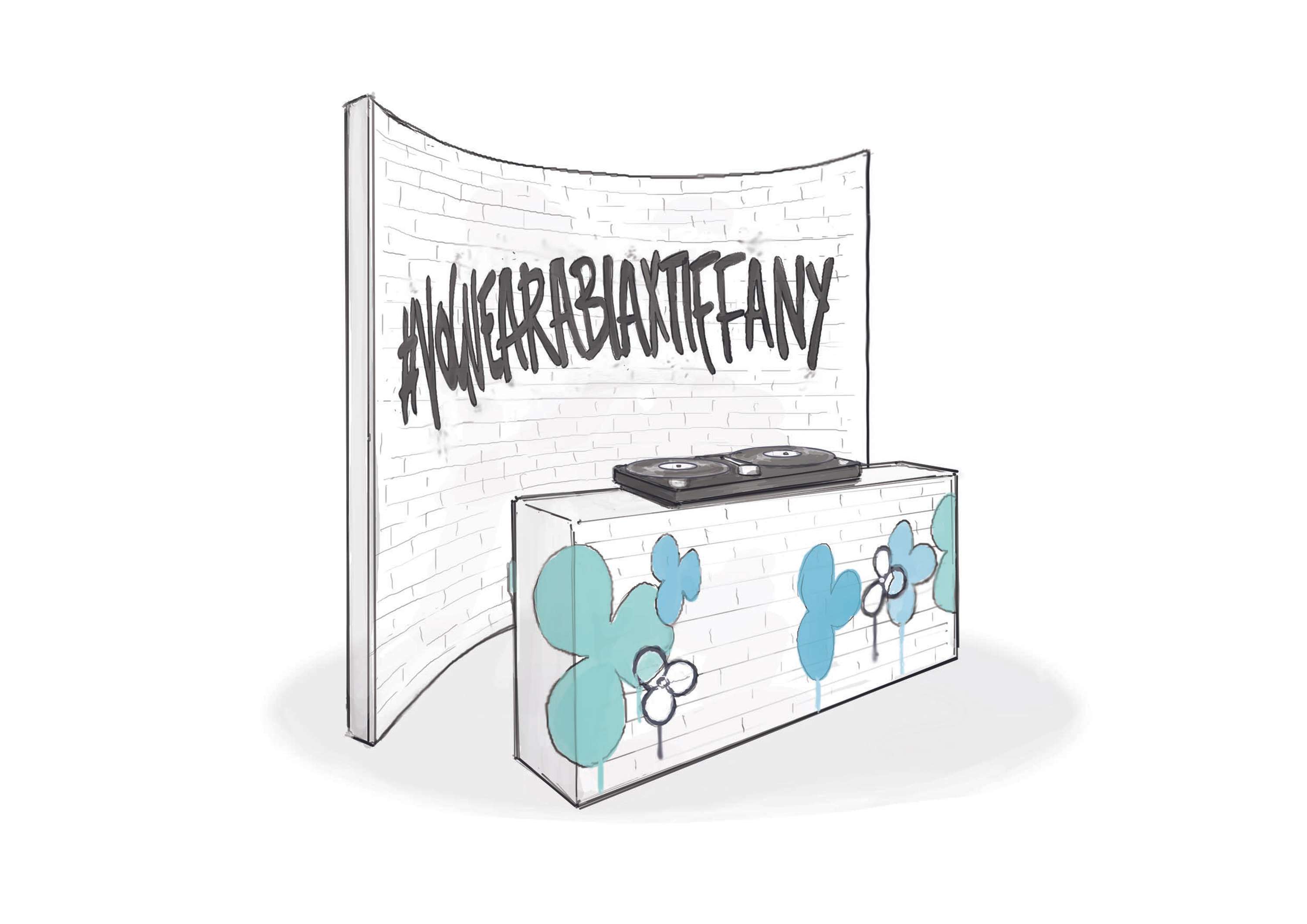 TIFFANY & CO / VOGUE > Event visualisation by Darren Arcanjo