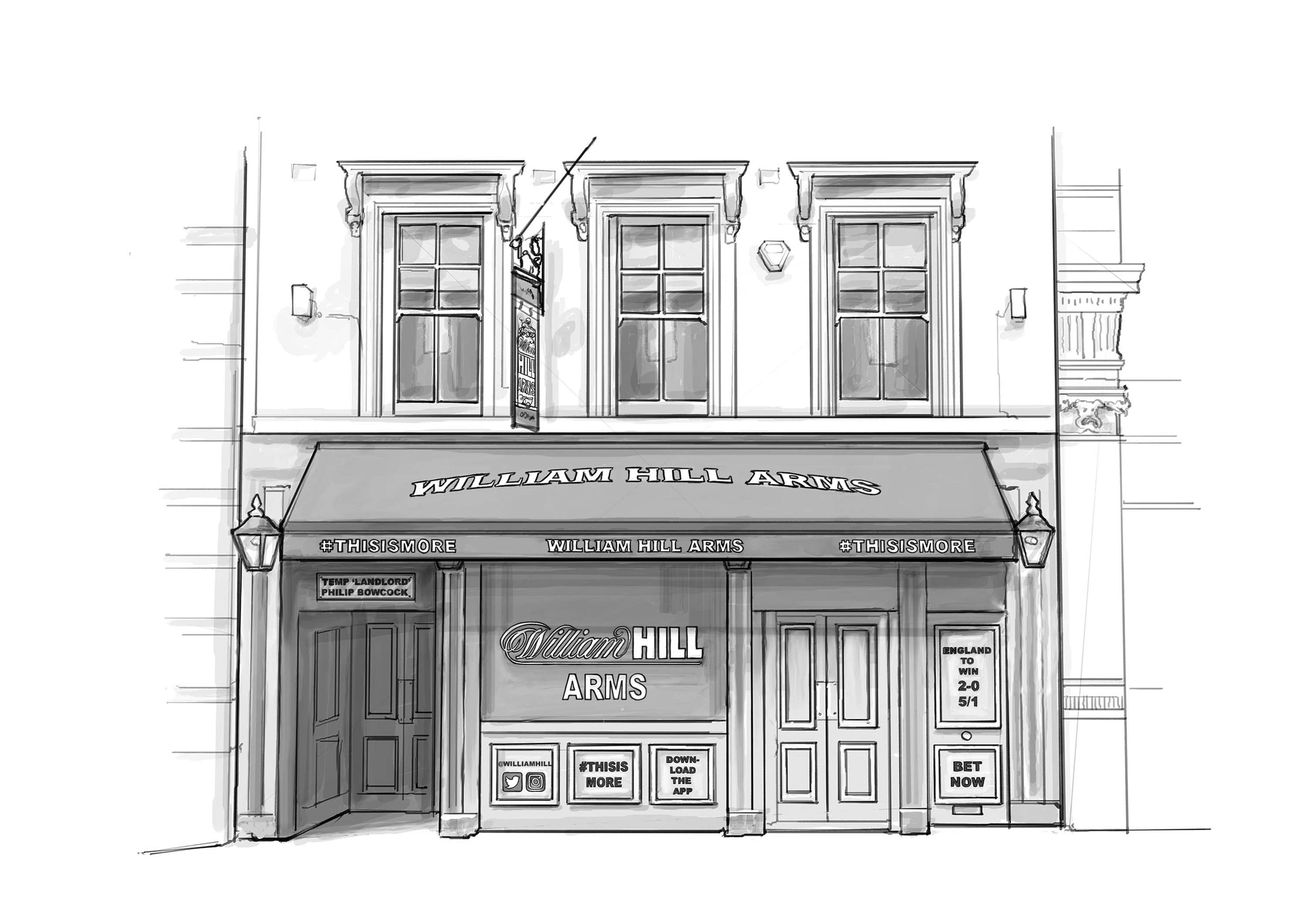 WILLIAM HILL > Visualisations by Darren Arcanjo