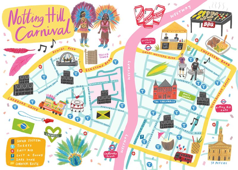 Notting Hill Carnival by Stella Isaac