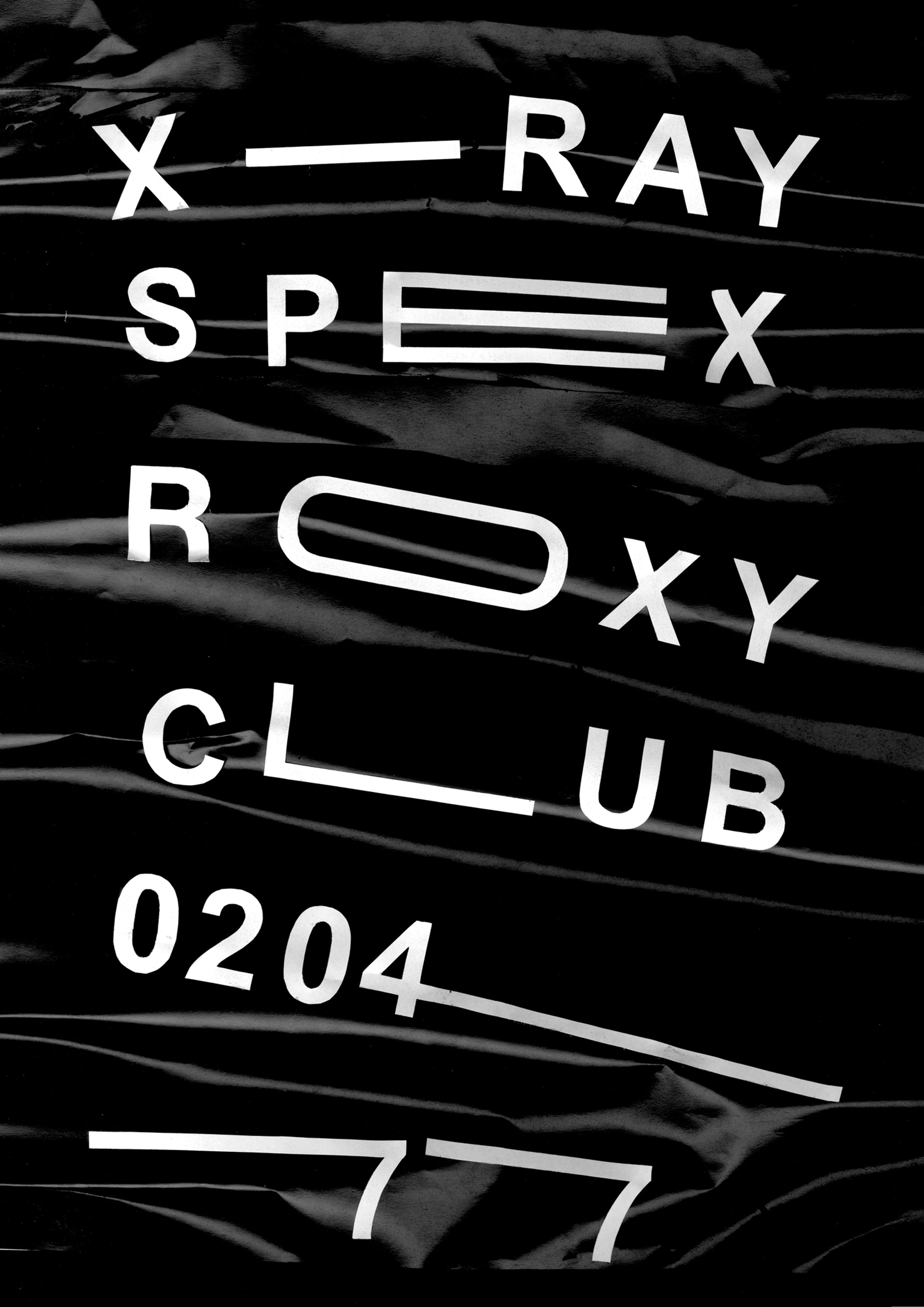XRAYSPEX by Sabrina Vega