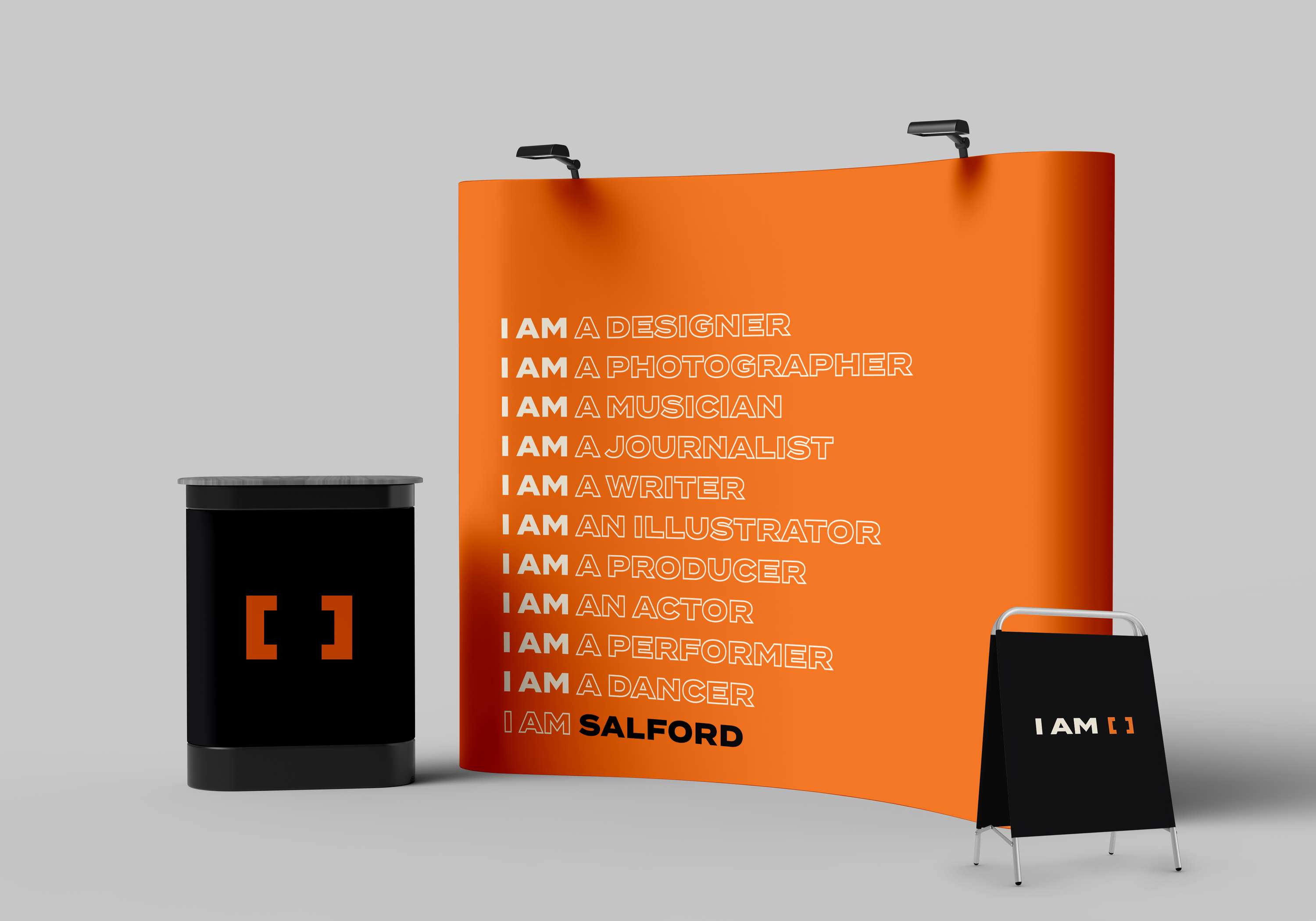 'I AM SALFORD' Branding Project by Hannah Kirkland