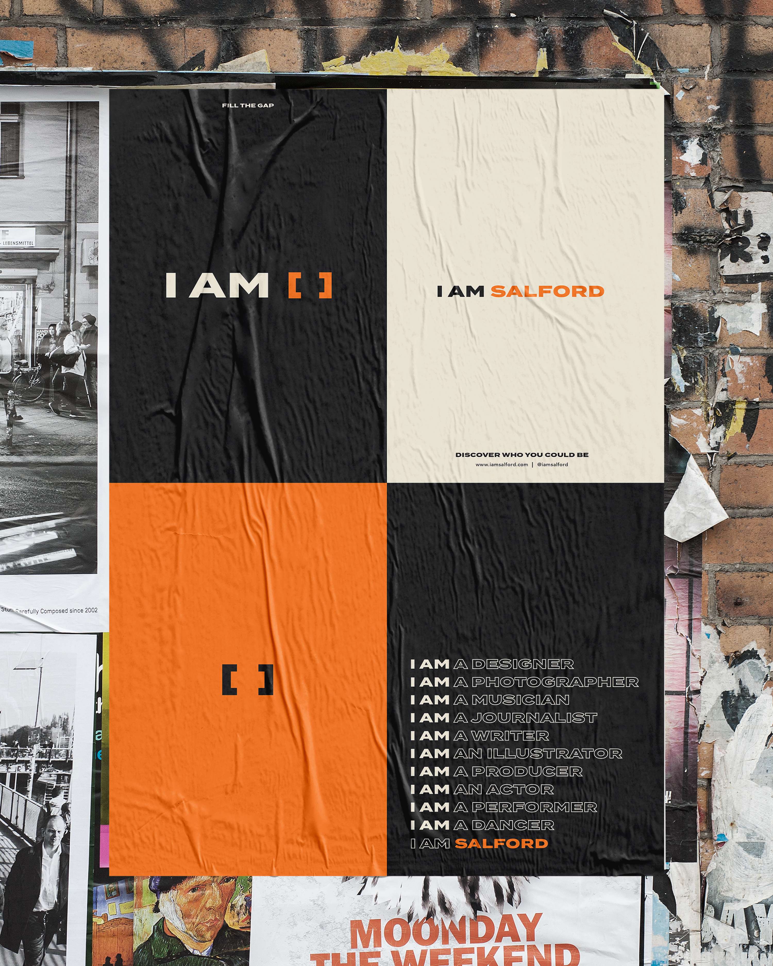 'I AM SALFORD' Branding Project by Hannah Kirkland