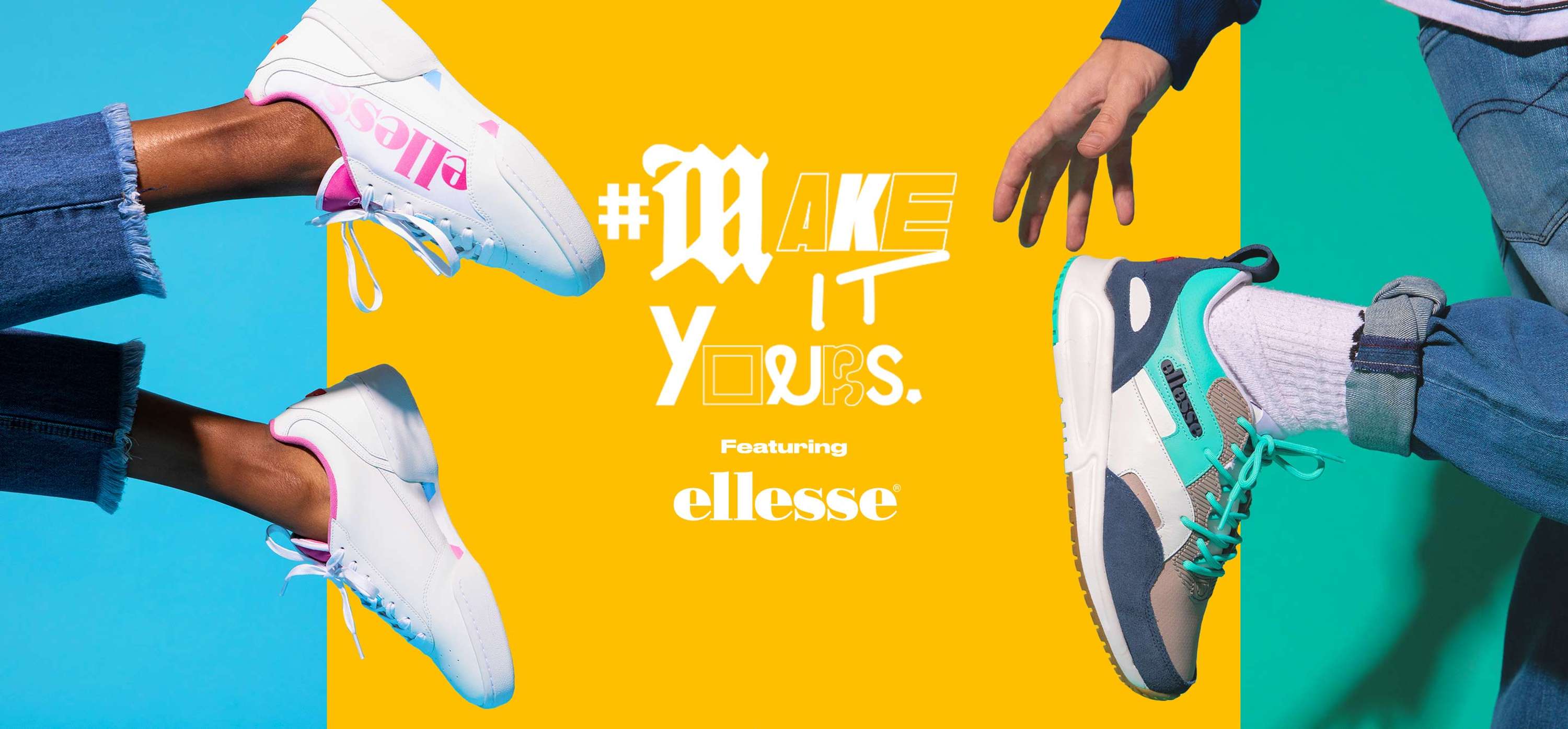 Ellesse 'Make it Yours' Campaign for USC by Juliette Foxx