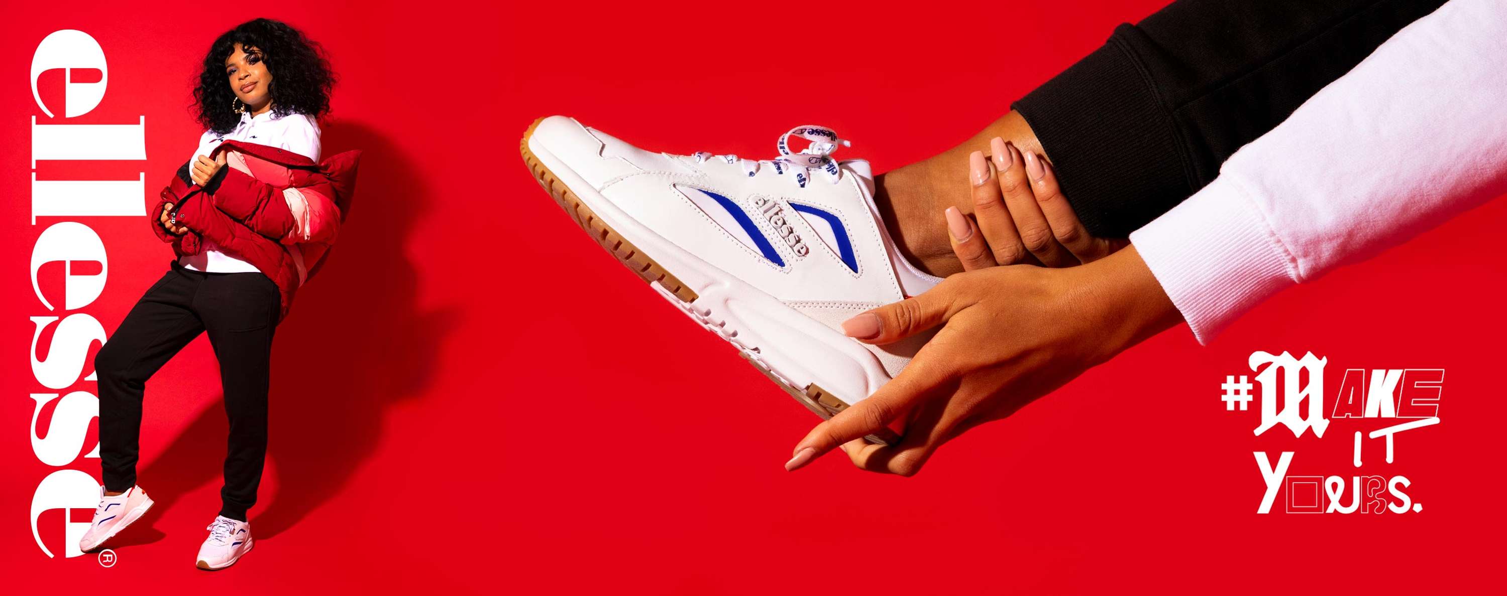 Ellesse 'Make it Yours' Campaign for USC by Juliette Foxx