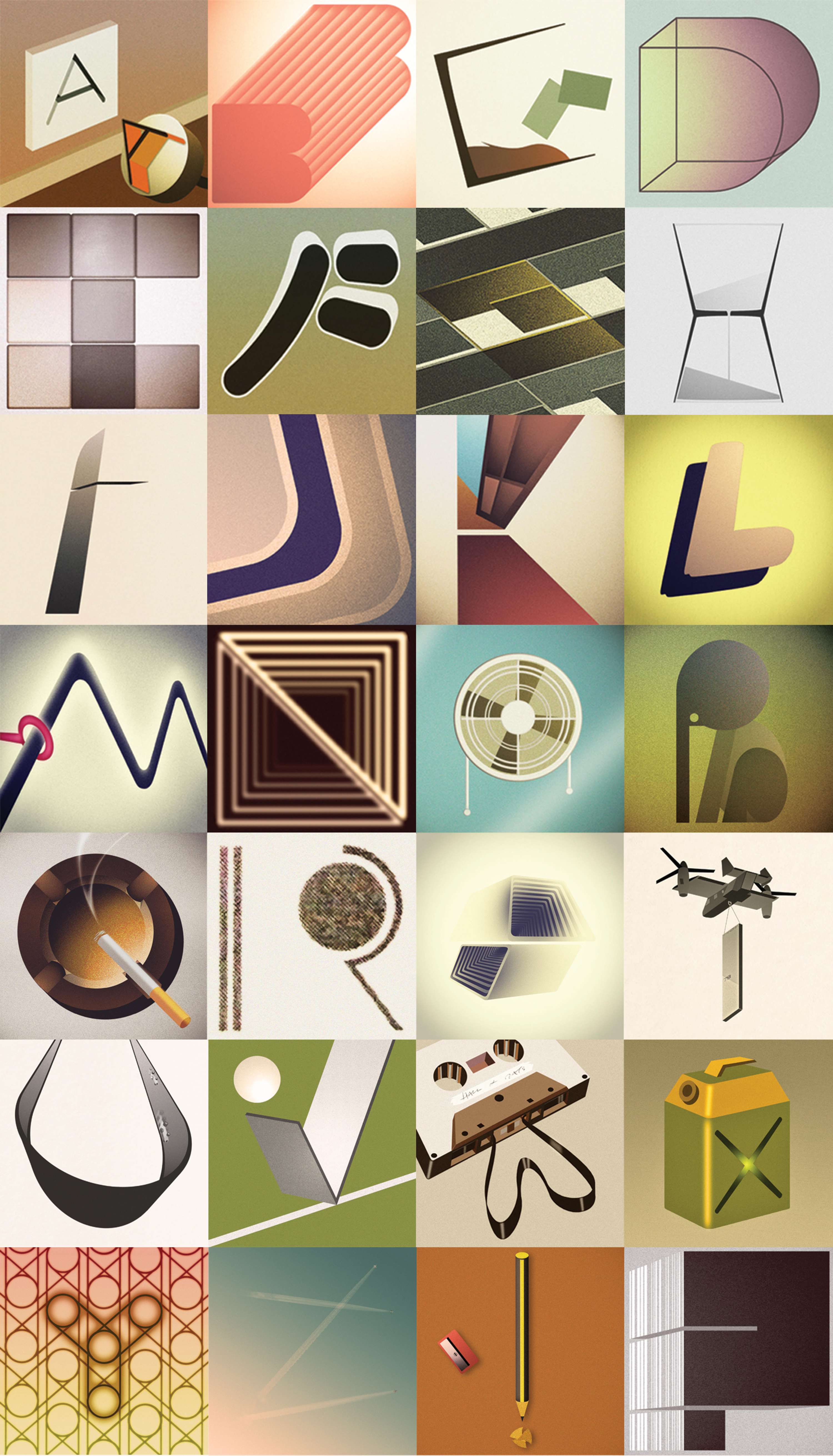 36 Days of Type by Jamie Ansell