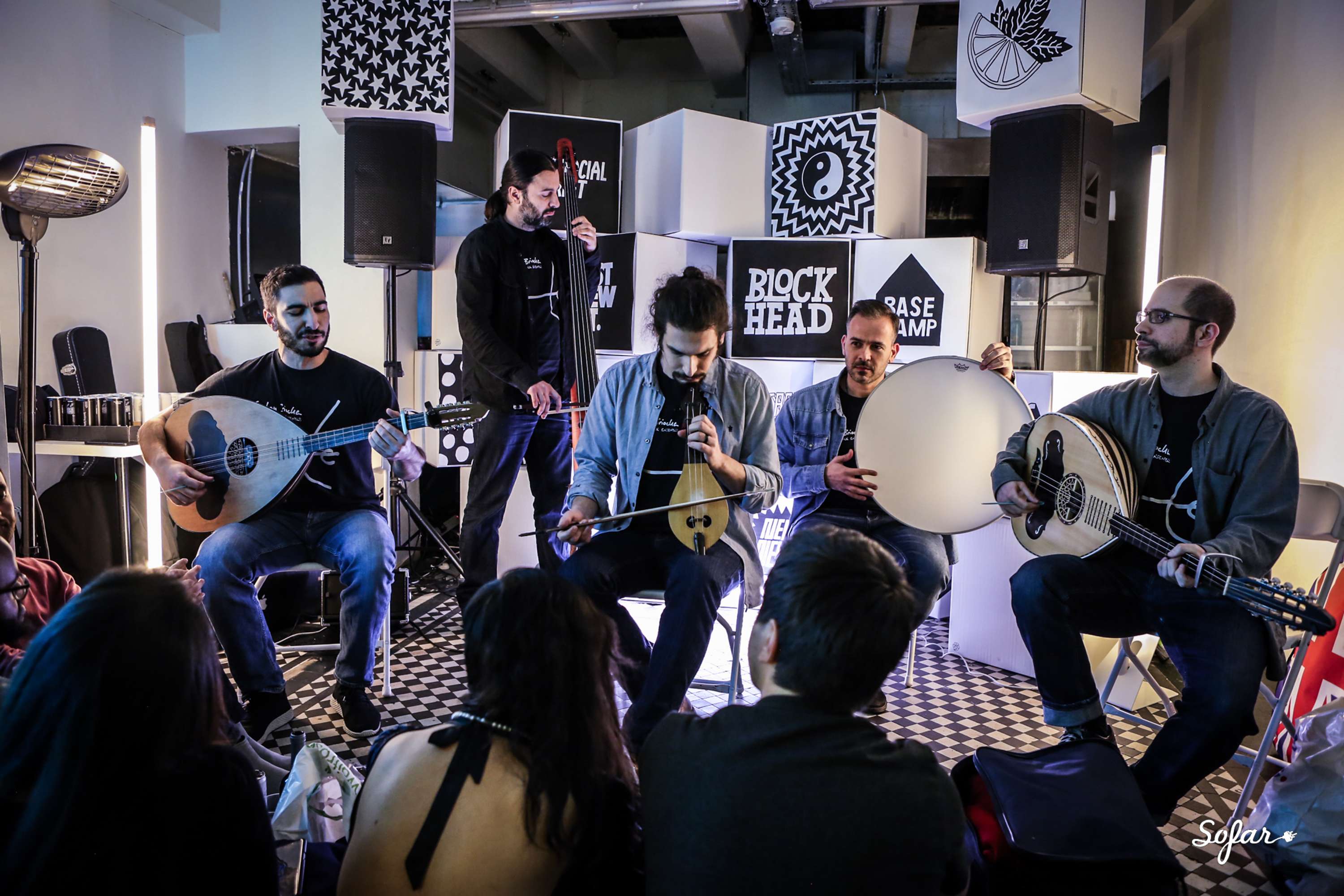 Sofar Sounds and Blockhead Pop-up by Austėja Gud