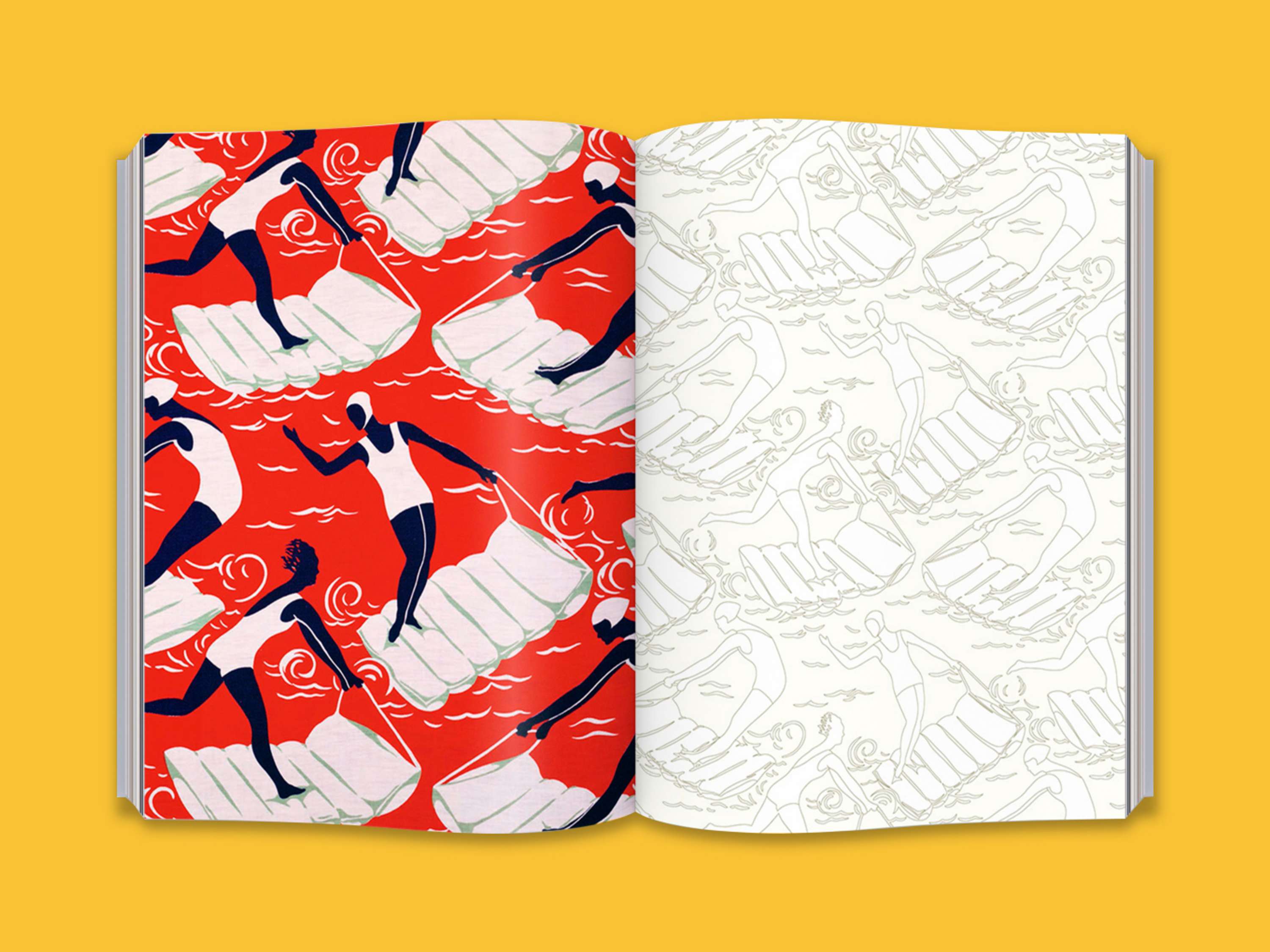 V&A Colouring Books by Emilia Buggins