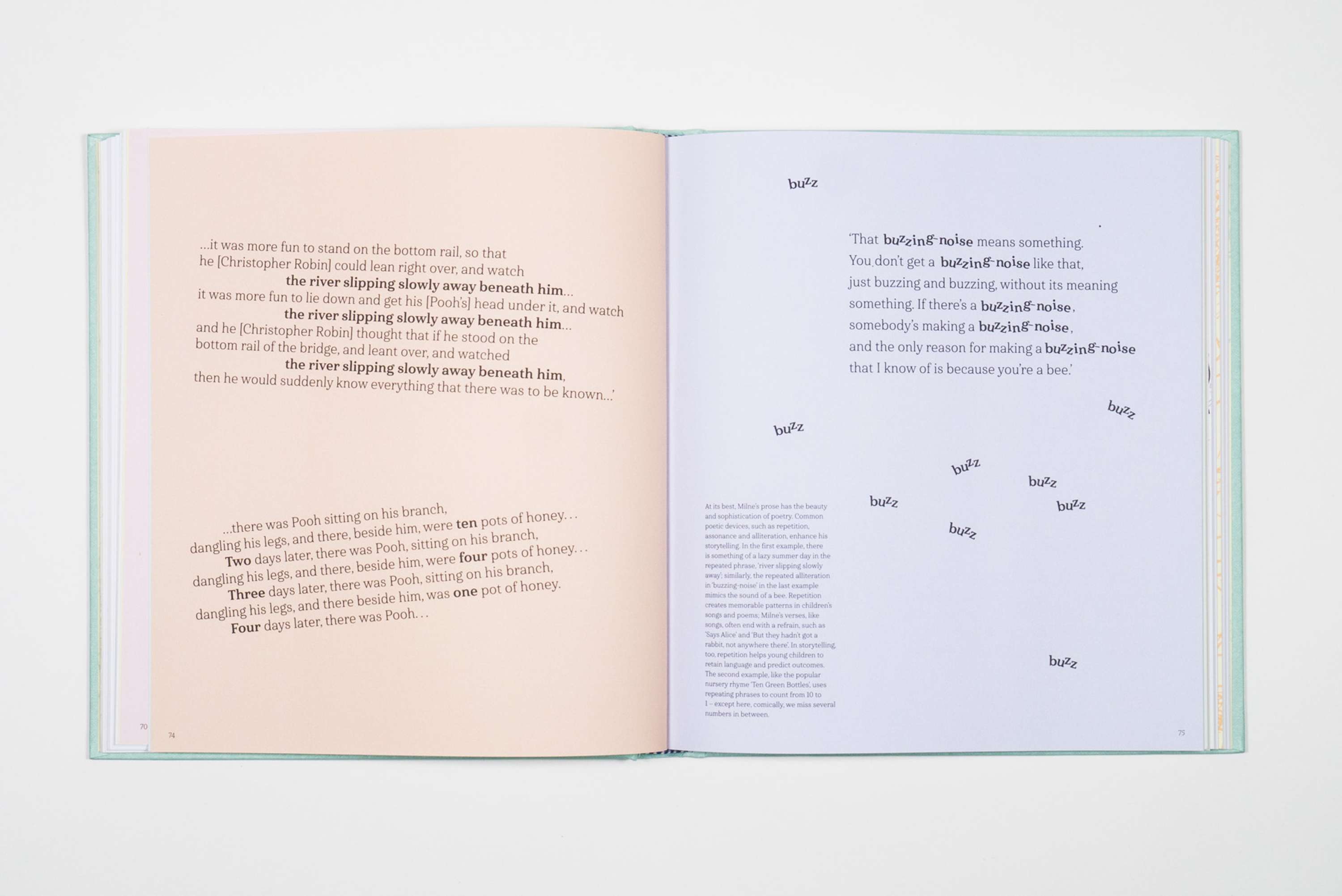 Winnie-the-Pooh: Exploring a Classic book design by Linda Lundin