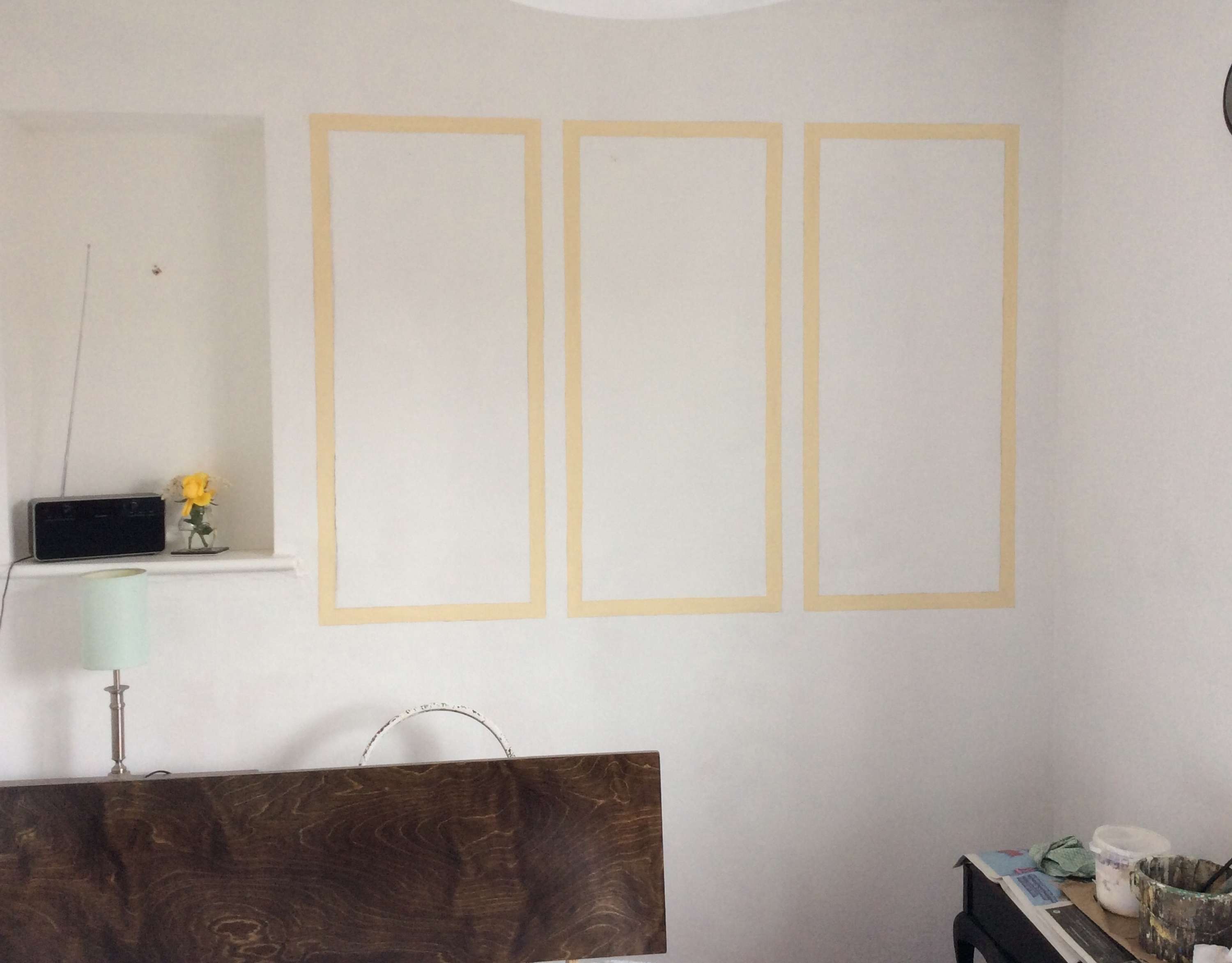 Three windows mural by Jo Swannell