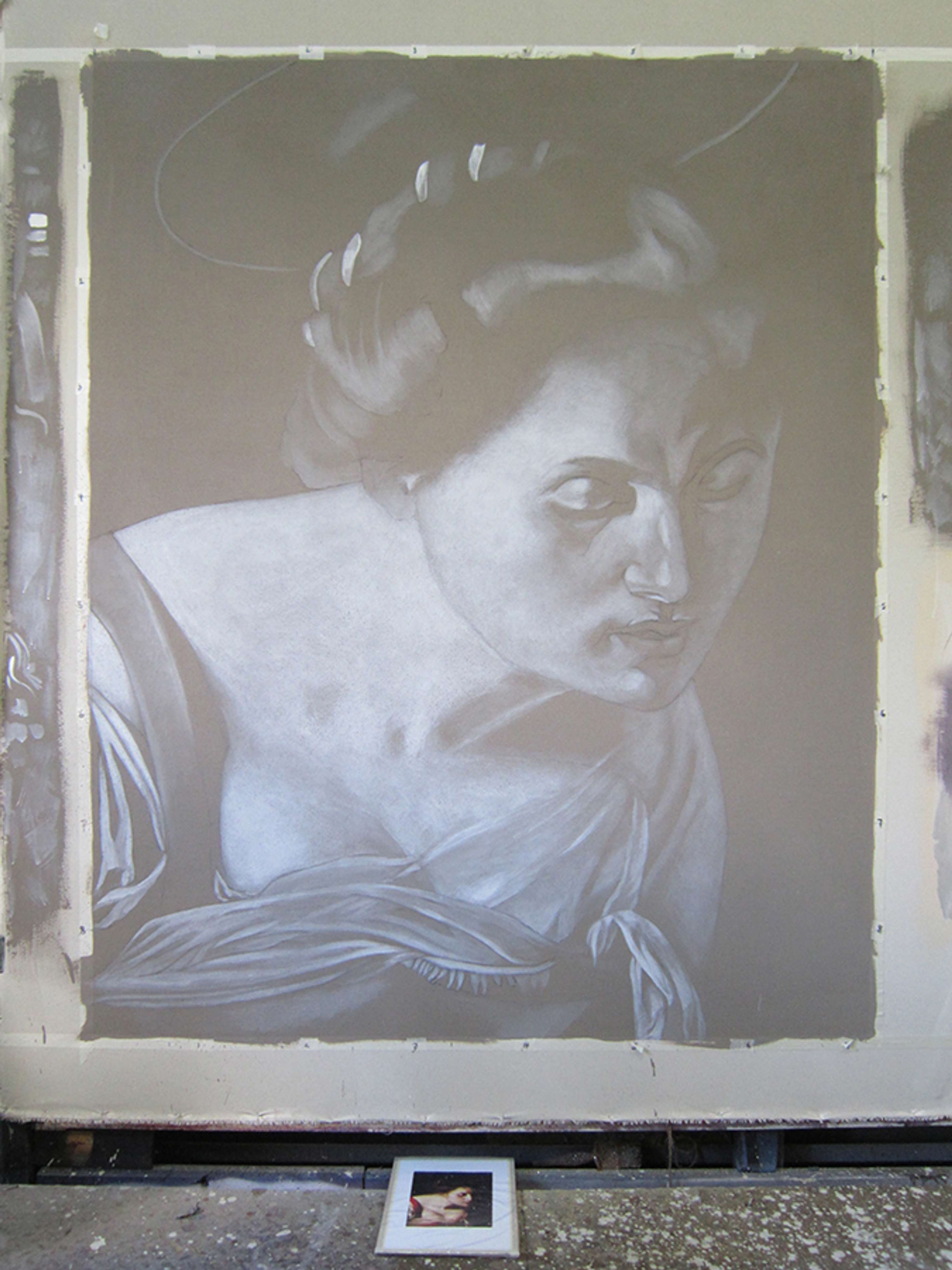 Stealing from Caravaggio by Jo Swannell