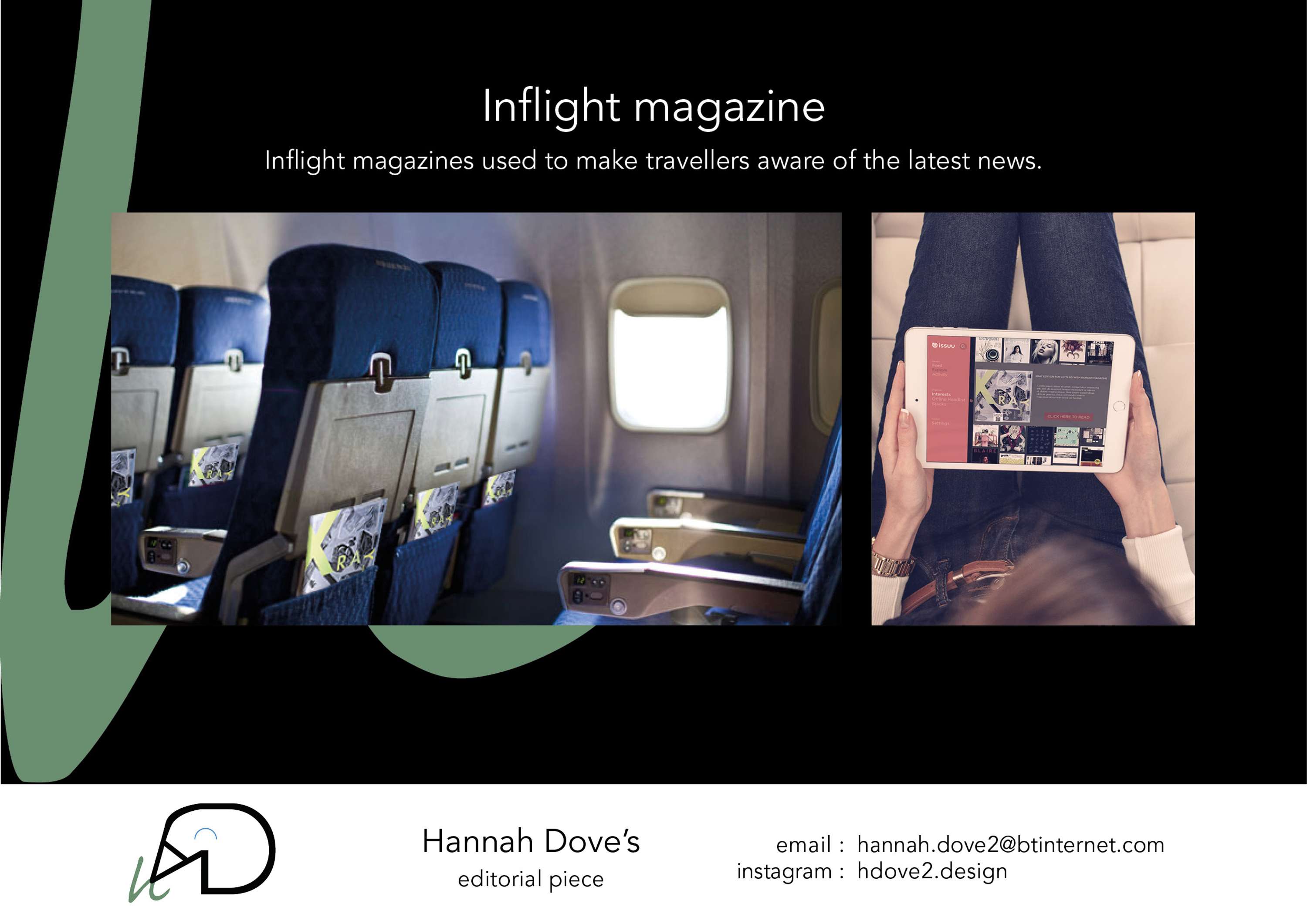 Art directing an editorial magazine by Hannah Dove