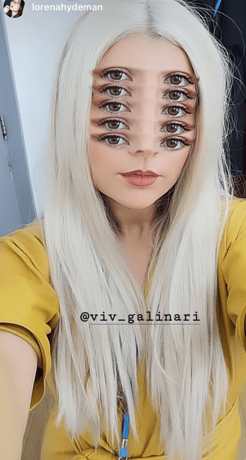 Face Cut Out Augmented Reality Effects by Viv Galinari