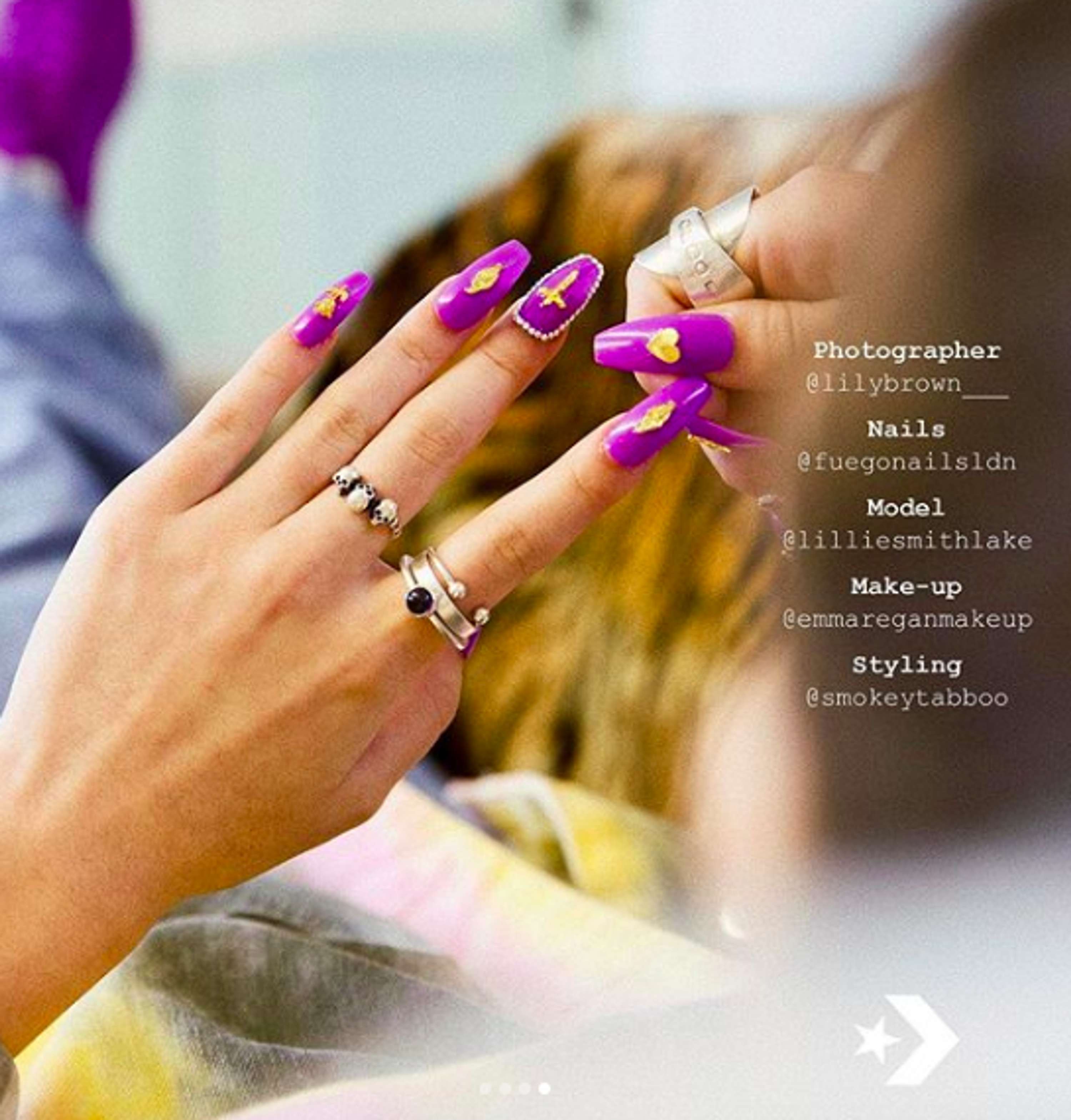 FUEGO Nails Introducing Converse X OPI Collaboration by Natasha Blake