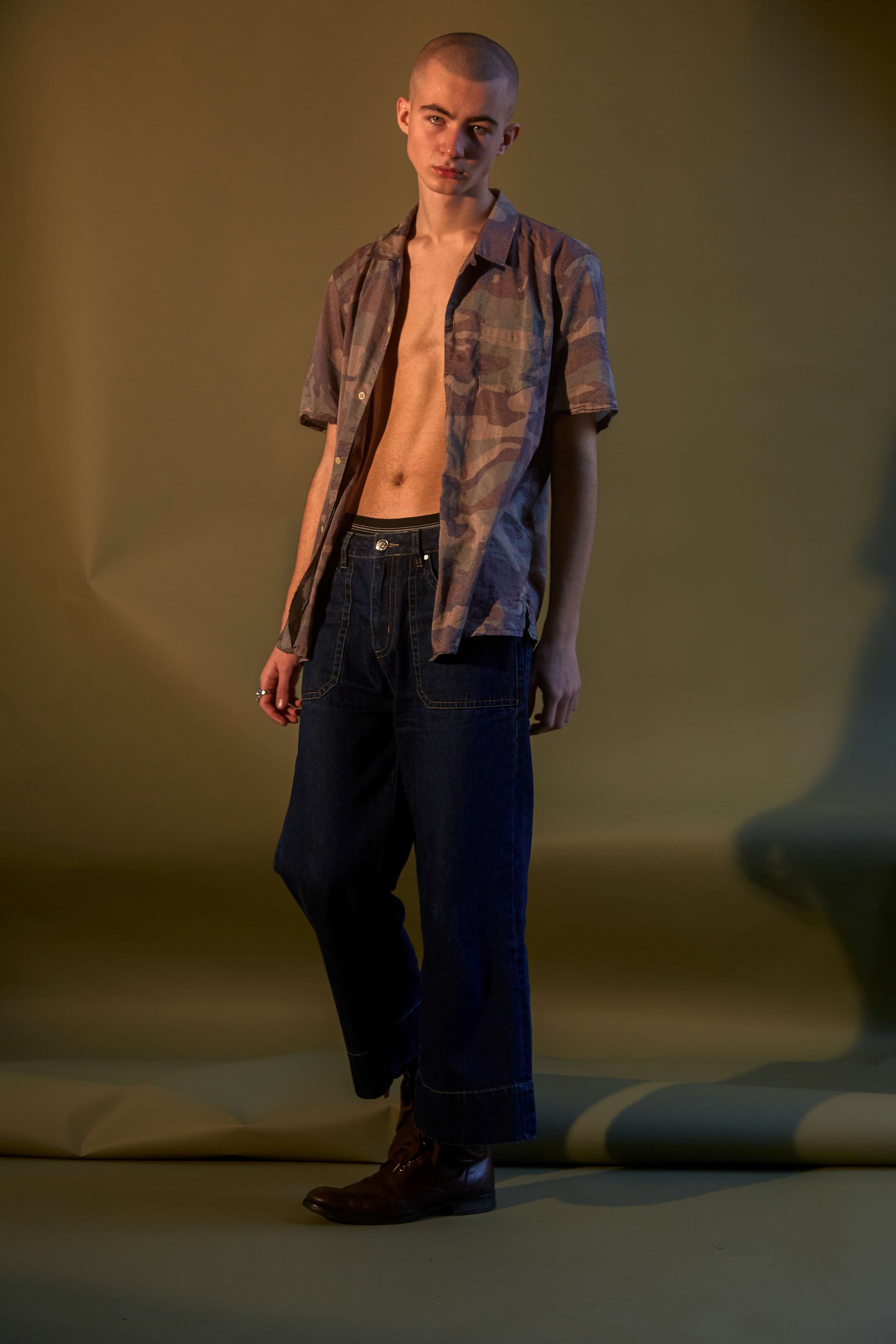 Hamish for Elite Models by Andrew Broadhurst