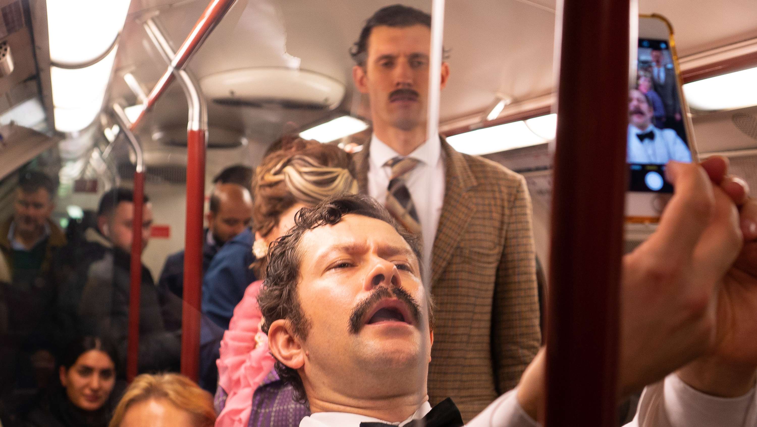 Faulty Towers Dining: Causing havoc on the Bakerloo line by Grace State
