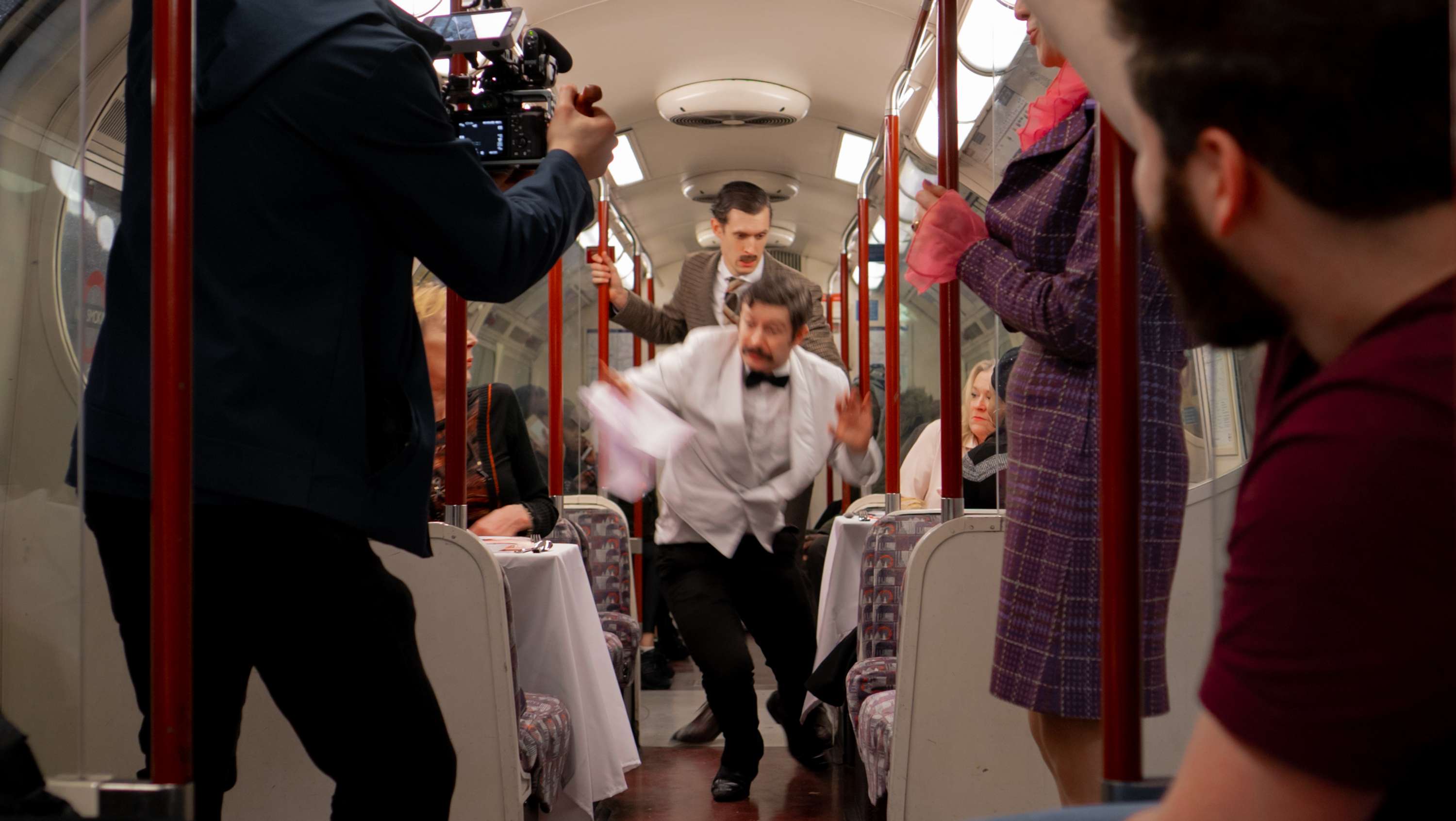 Faulty Towers Dining: Causing havoc on the Bakerloo line by Grace State