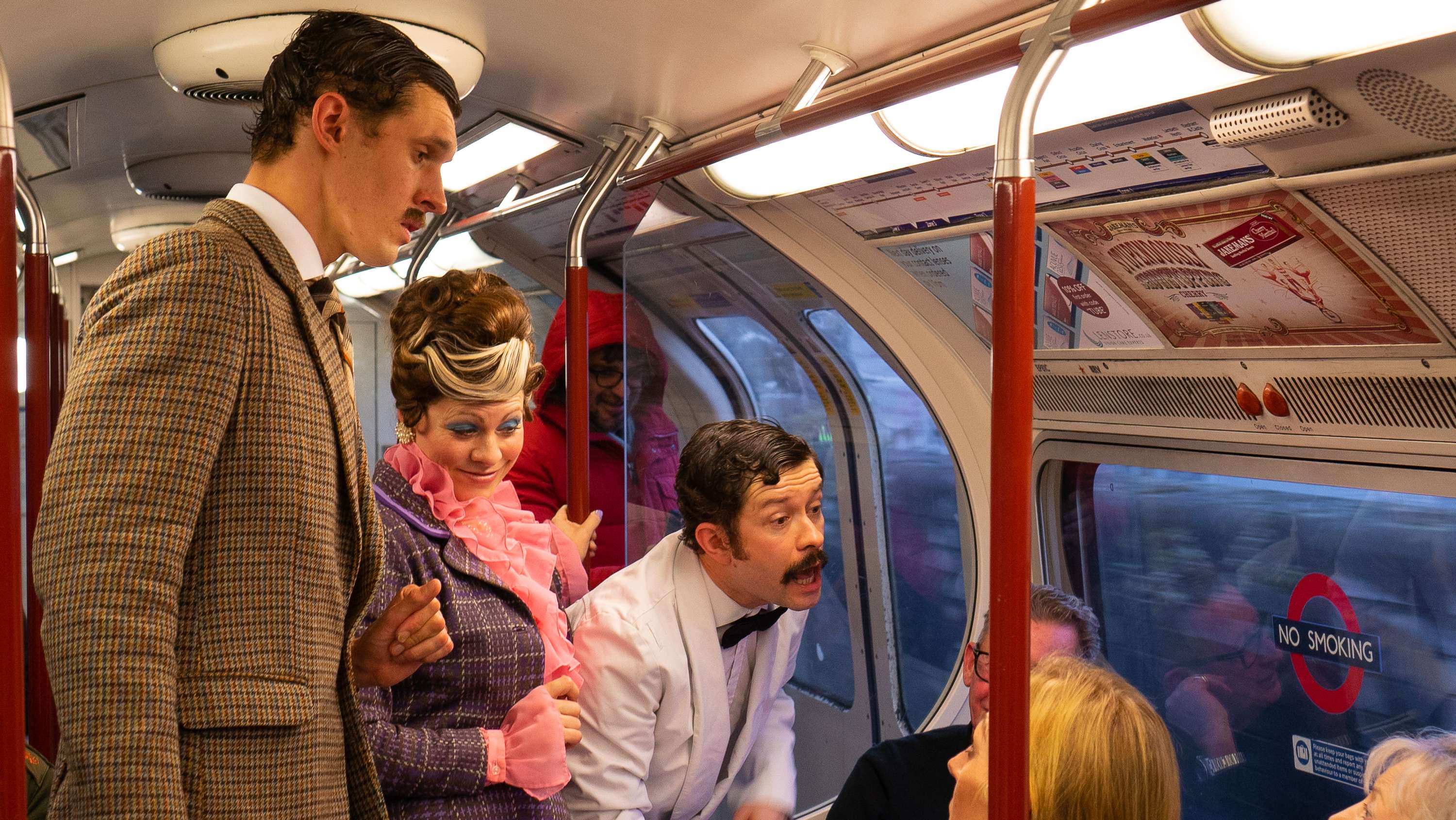 Faulty Towers Dining: Causing havoc on the Bakerloo line by Grace State