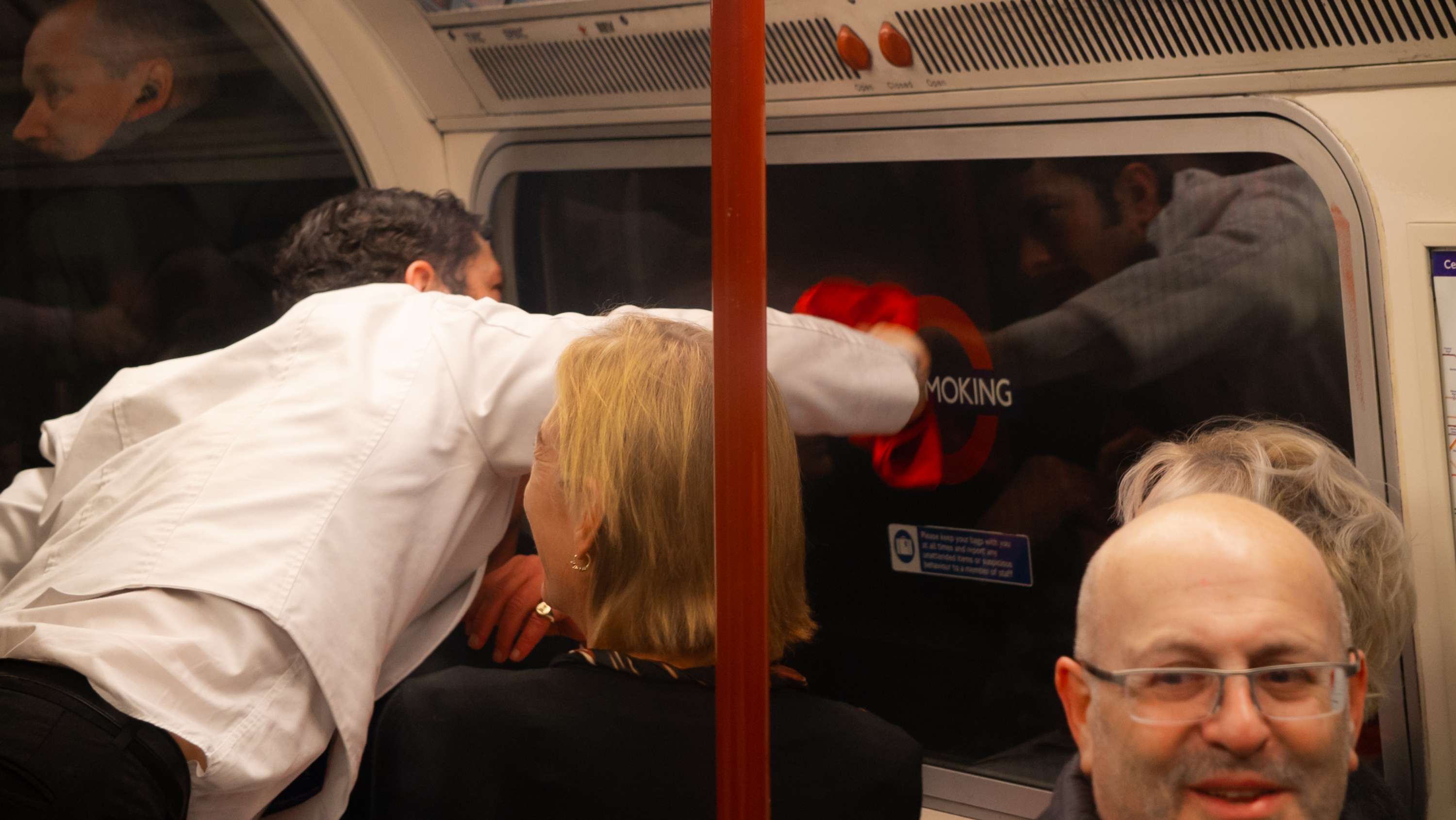 Faulty Towers Dining: Causing havoc on the Bakerloo line by Grace State