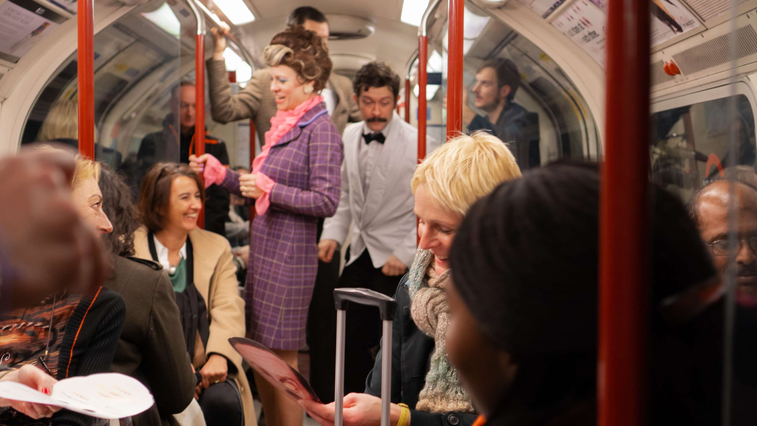 Faulty Towers Dining: Causing havoc on the Bakerloo line by Grace State