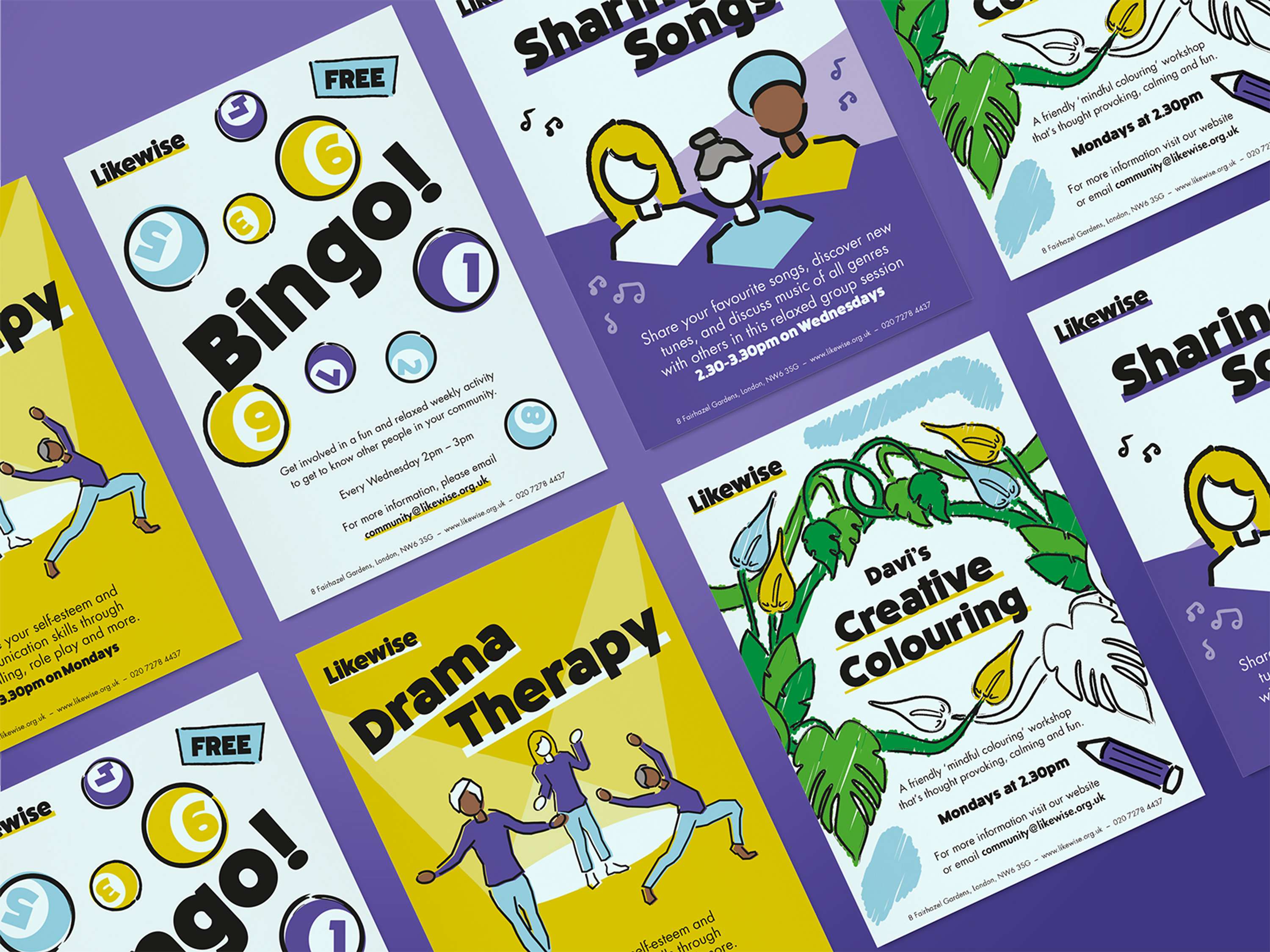 Likewise – Event Publicity by Jeremy Harding