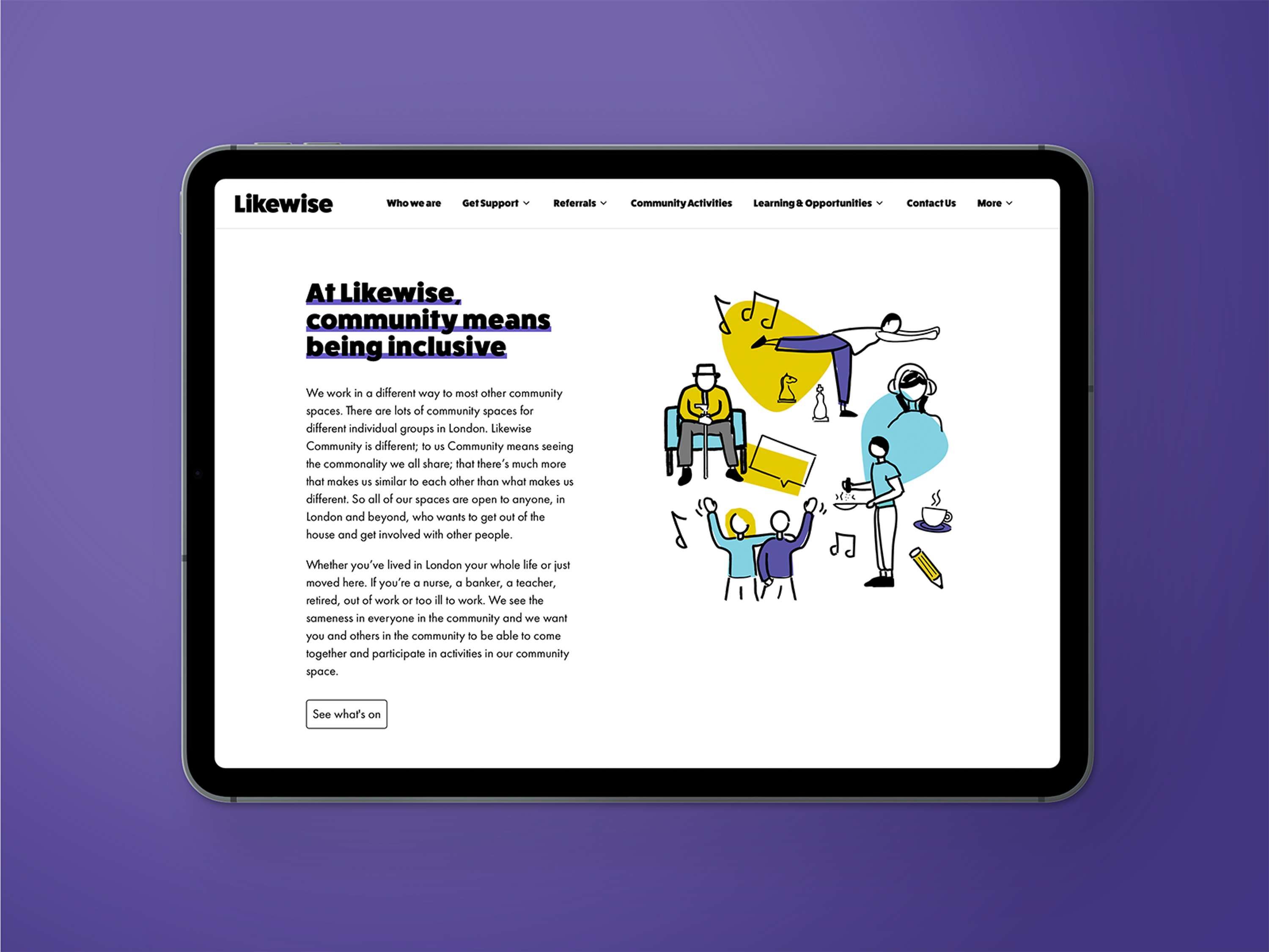 Likewise – Event Publicity by Jeremy Harding