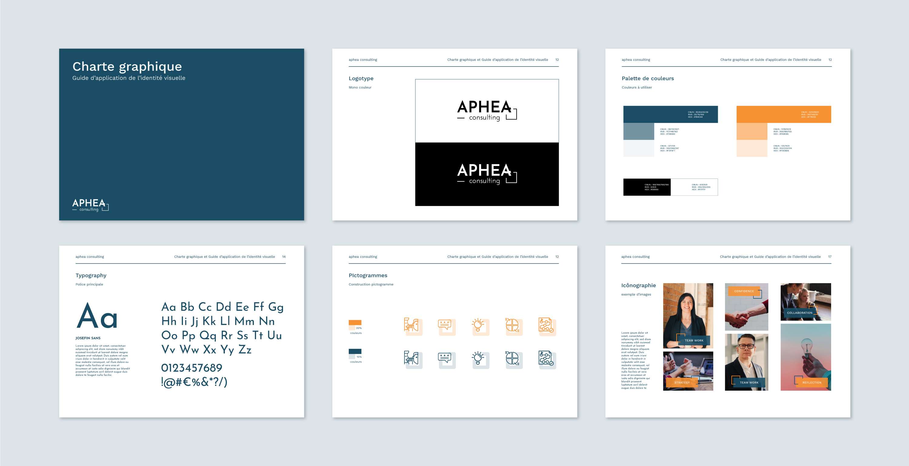 Identity Aphea consulting by hortense bedouelle