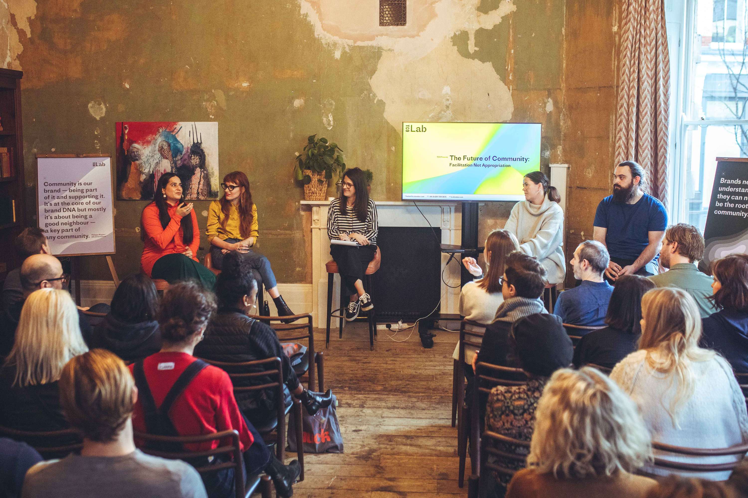 The Future of Community: Facilitation Not Appropriation book and event series by Samantha Fox