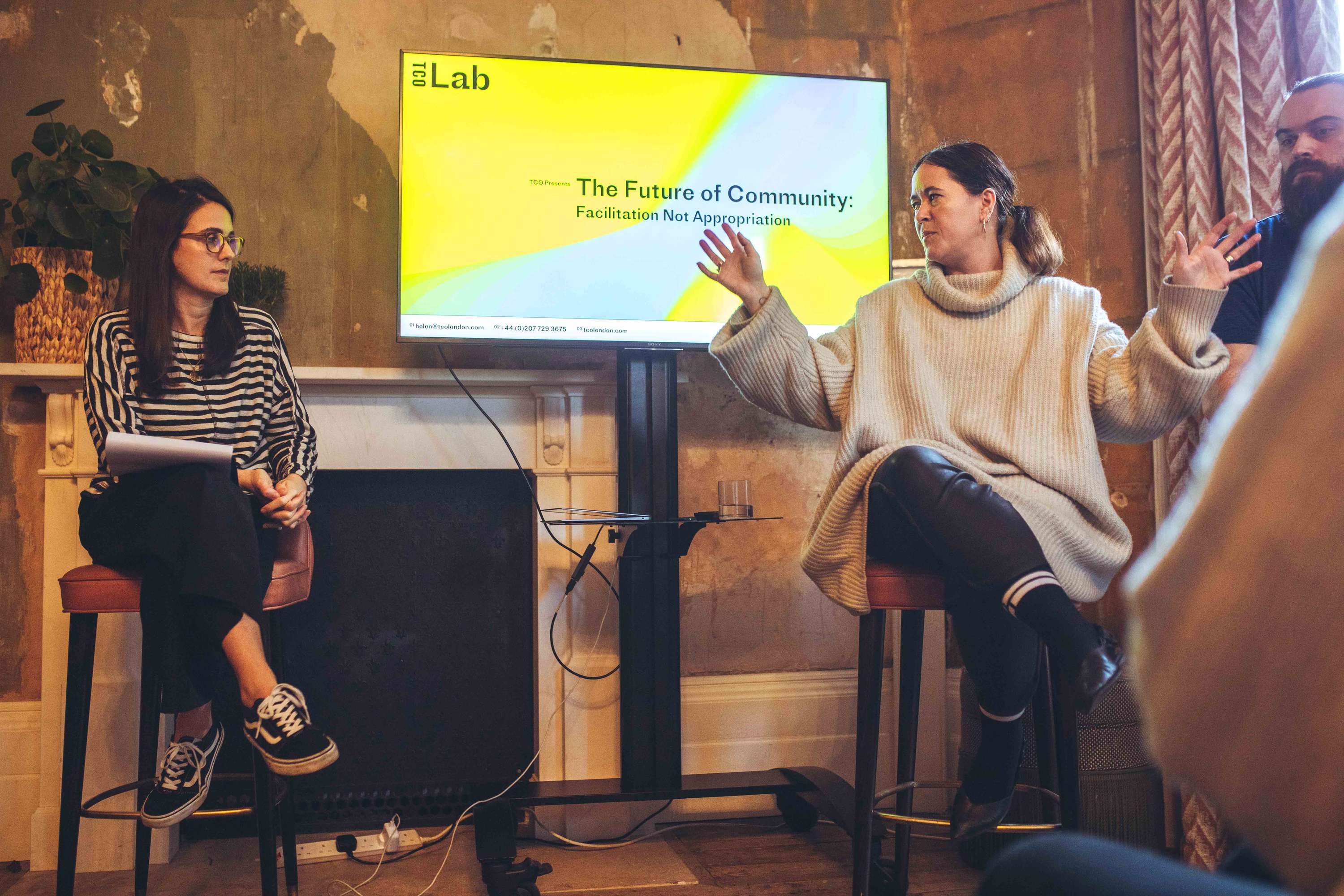 The Future of Community: Facilitation Not Appropriation book and event series by Samantha Fox