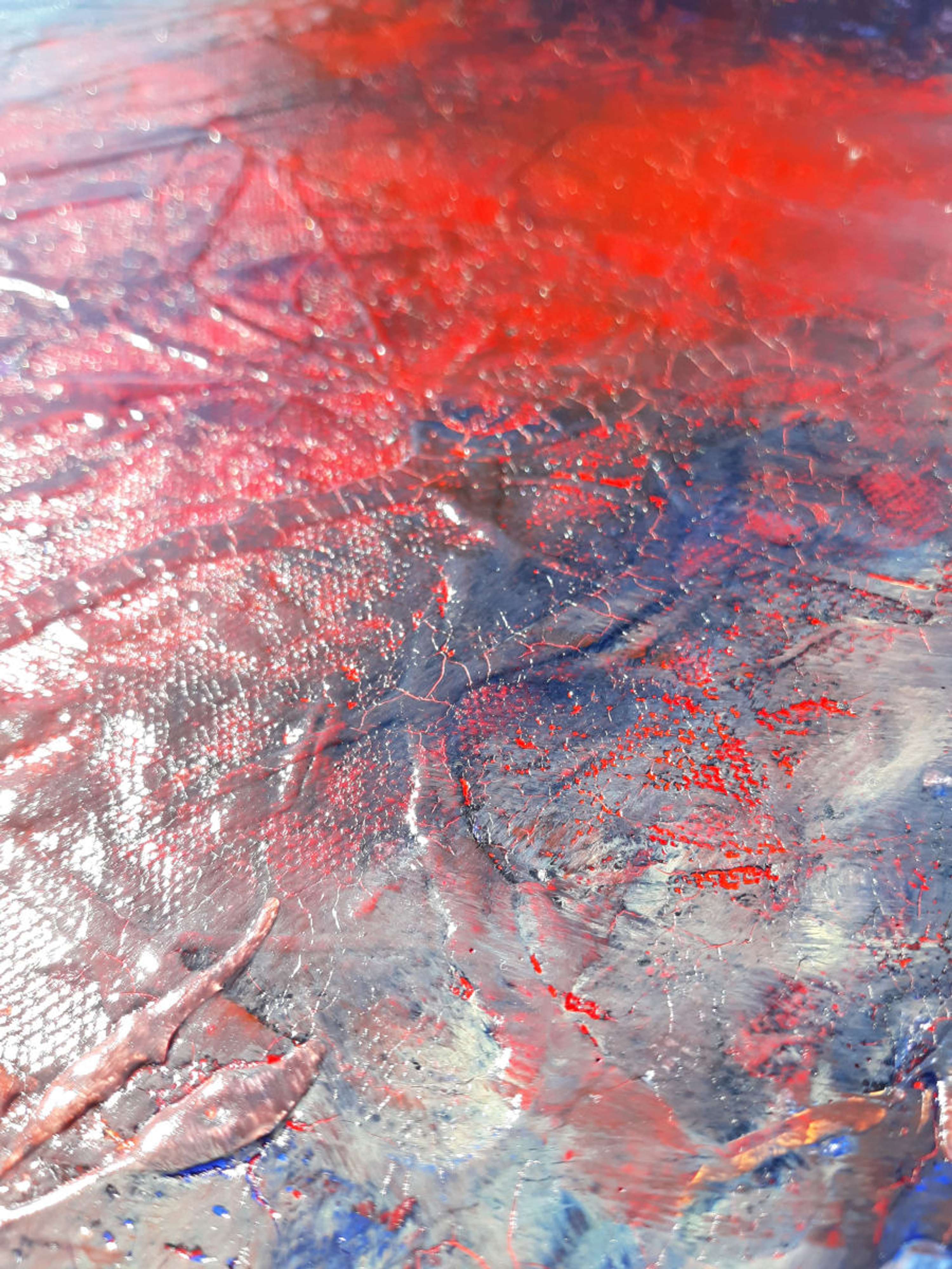 SPNetDigital Creative Process - ABSTRACT PAINTING - MOVEMENT AND COLOR by Stephen Paine