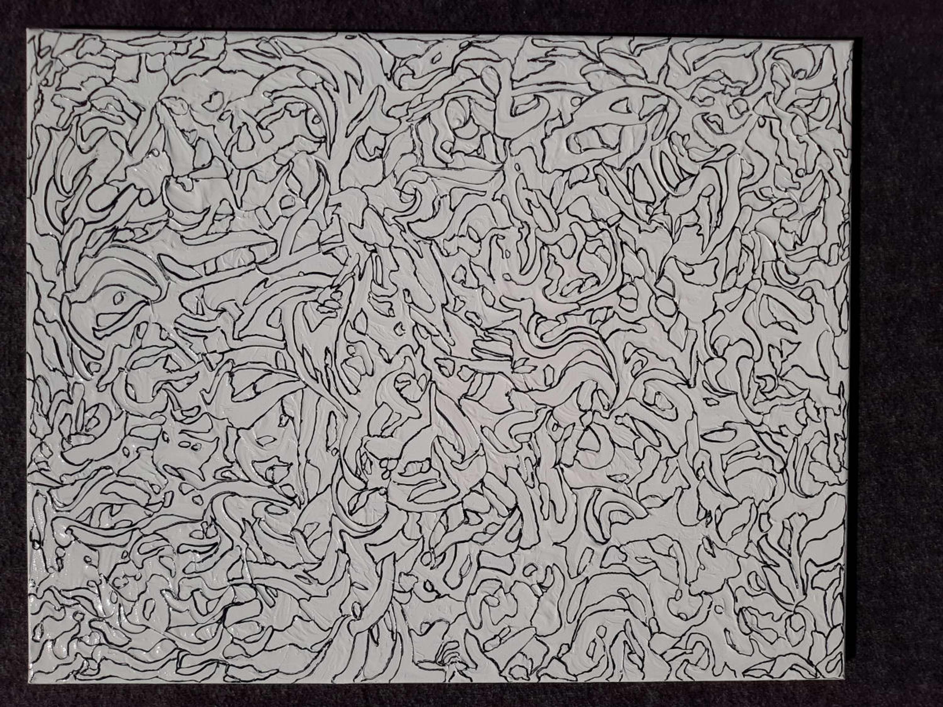 SPNetDigital Creative Process - ABSTRACT PAINTING - MOVEMENT AND COLOR by Stephen Paine