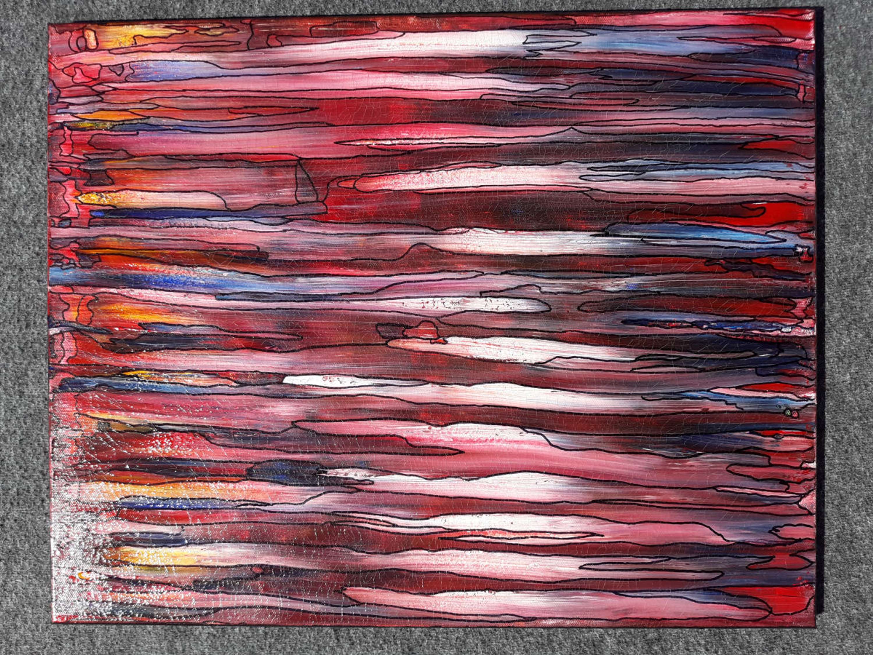 SPNetDigital Creative Process - ABSTRACT PAINTING - MOVEMENT AND COLOR by Stephen Paine