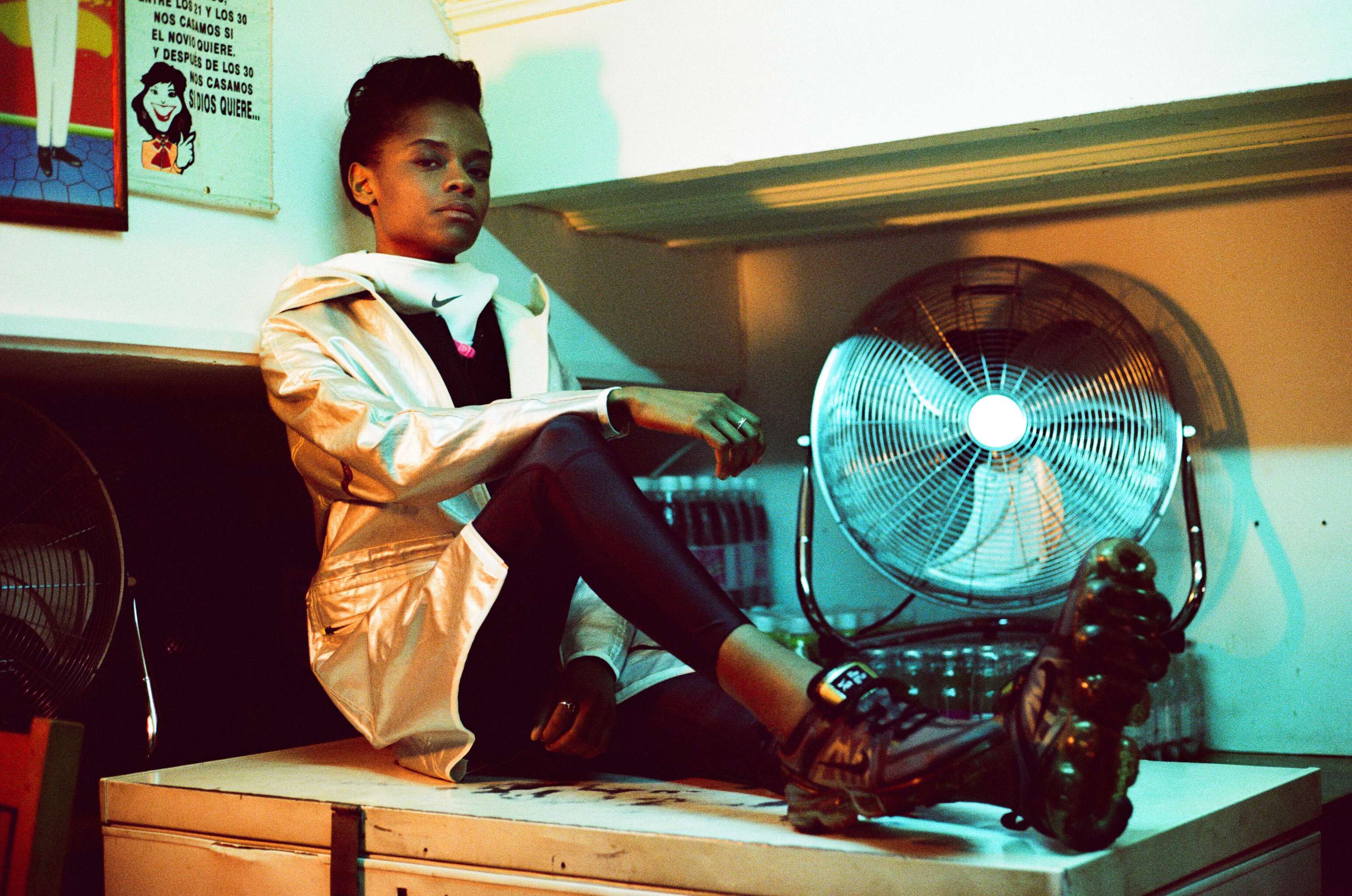 Nike x Dazed - Metropolis with Letitia Wright by Nikola Vasakova