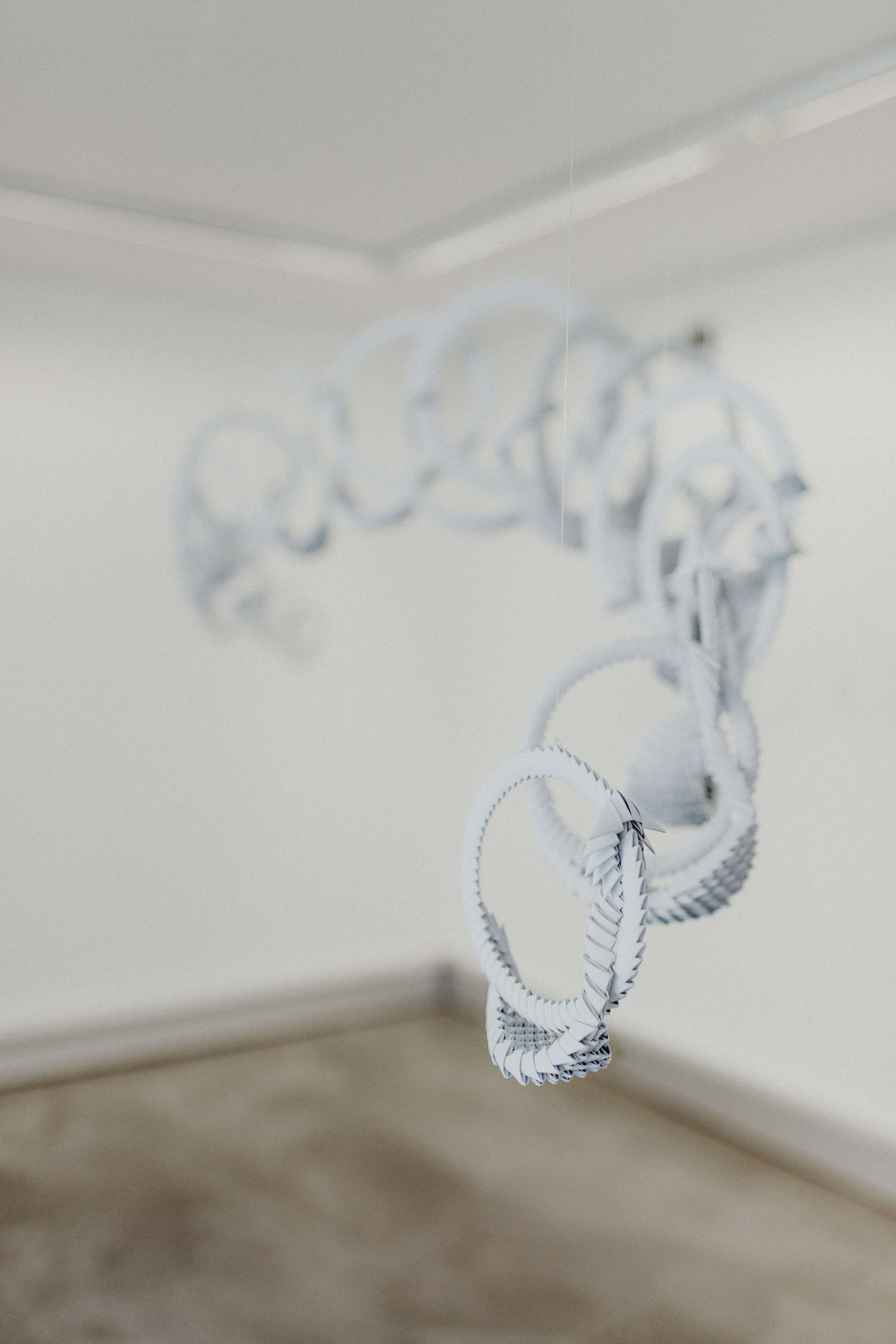 Moving Through Folds: an exploration in paper by Tina Luo