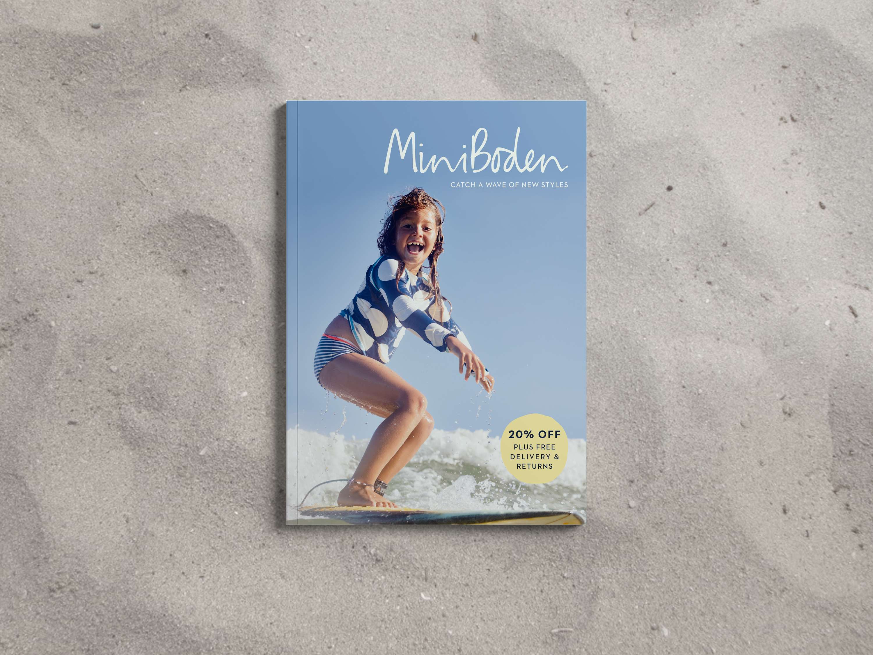 Boden catalogue covers by Daniel Swann
