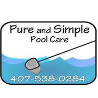 Pure and Simple Poolcare logo
