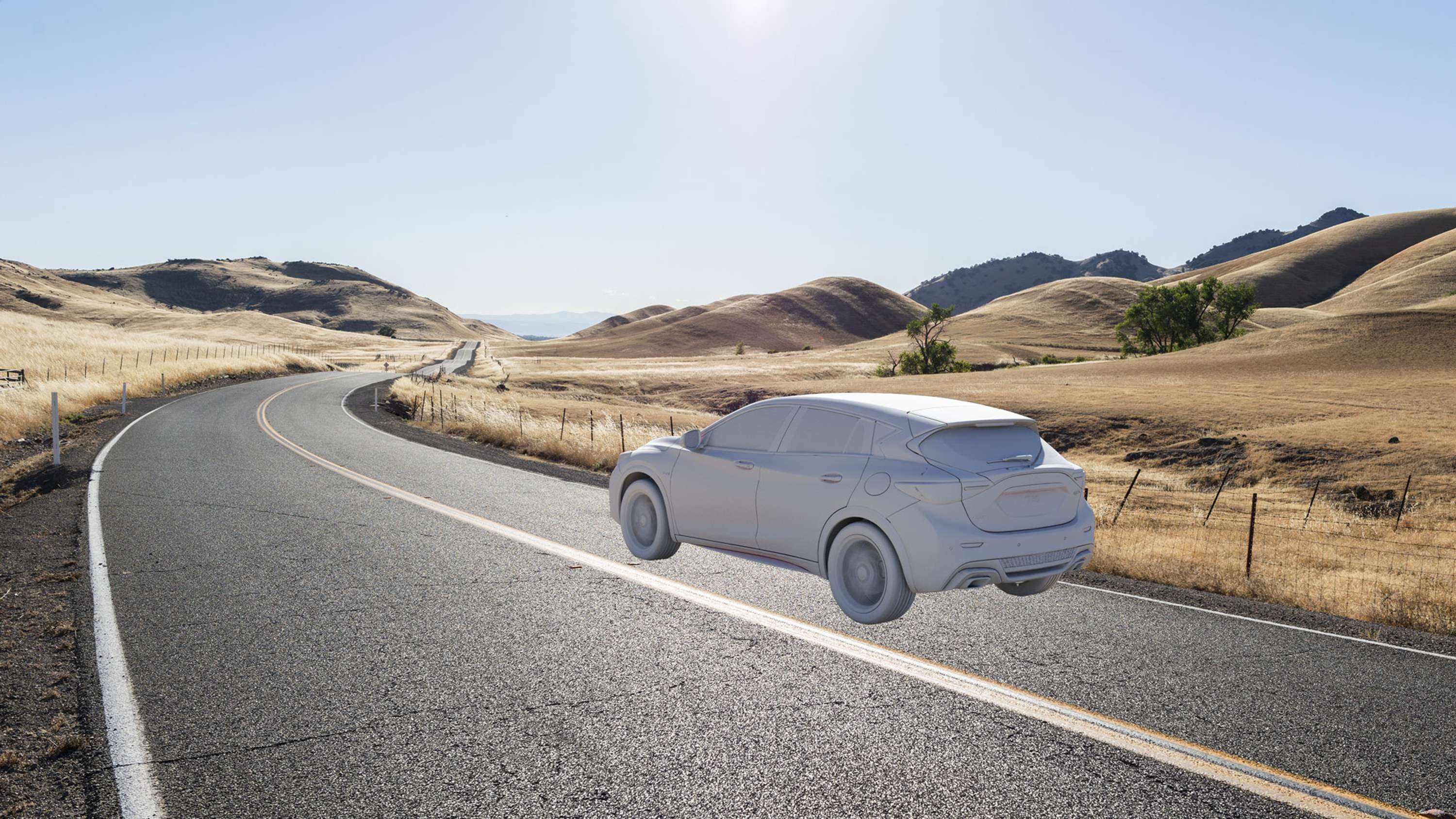 Infiniti Q30 CGI Visualization by Visual Stuff Studio