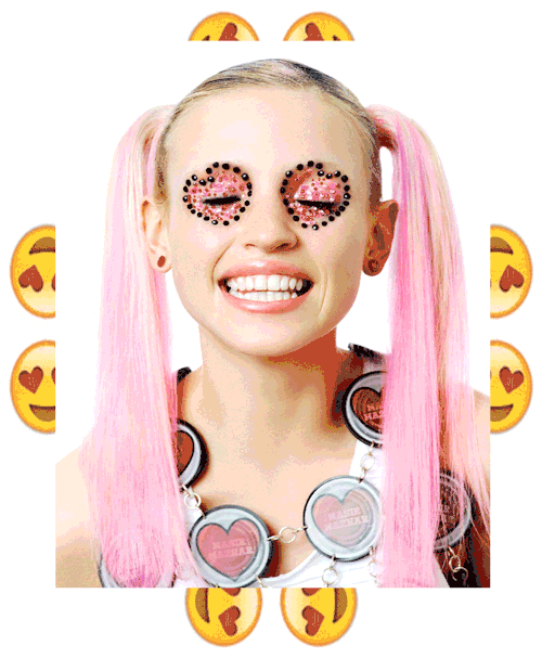 i-D - get the emoji look! by Holly Hobkirk
