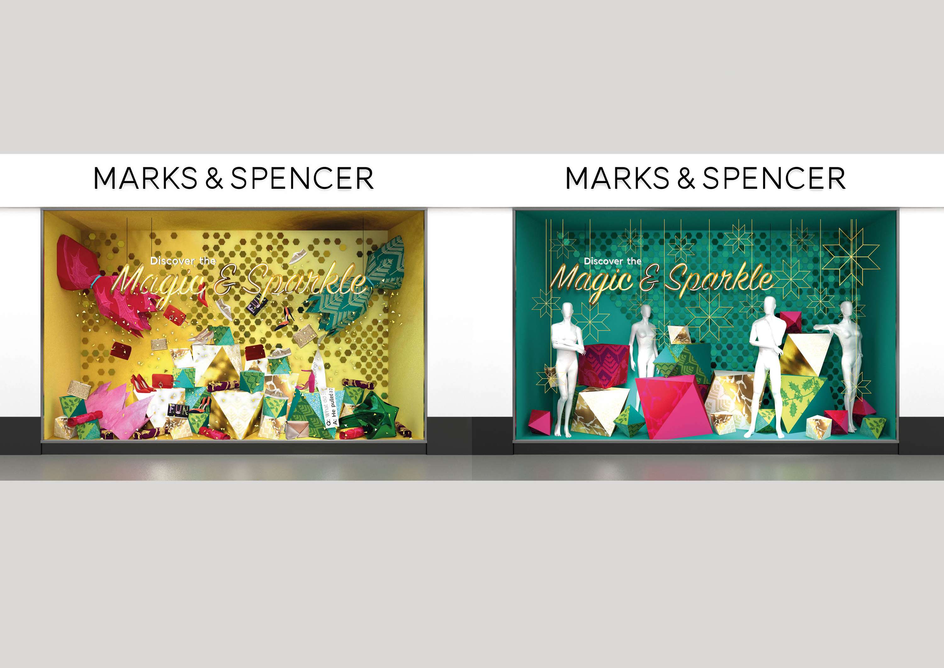 Christmas Window Concepts by Dash Qureshi