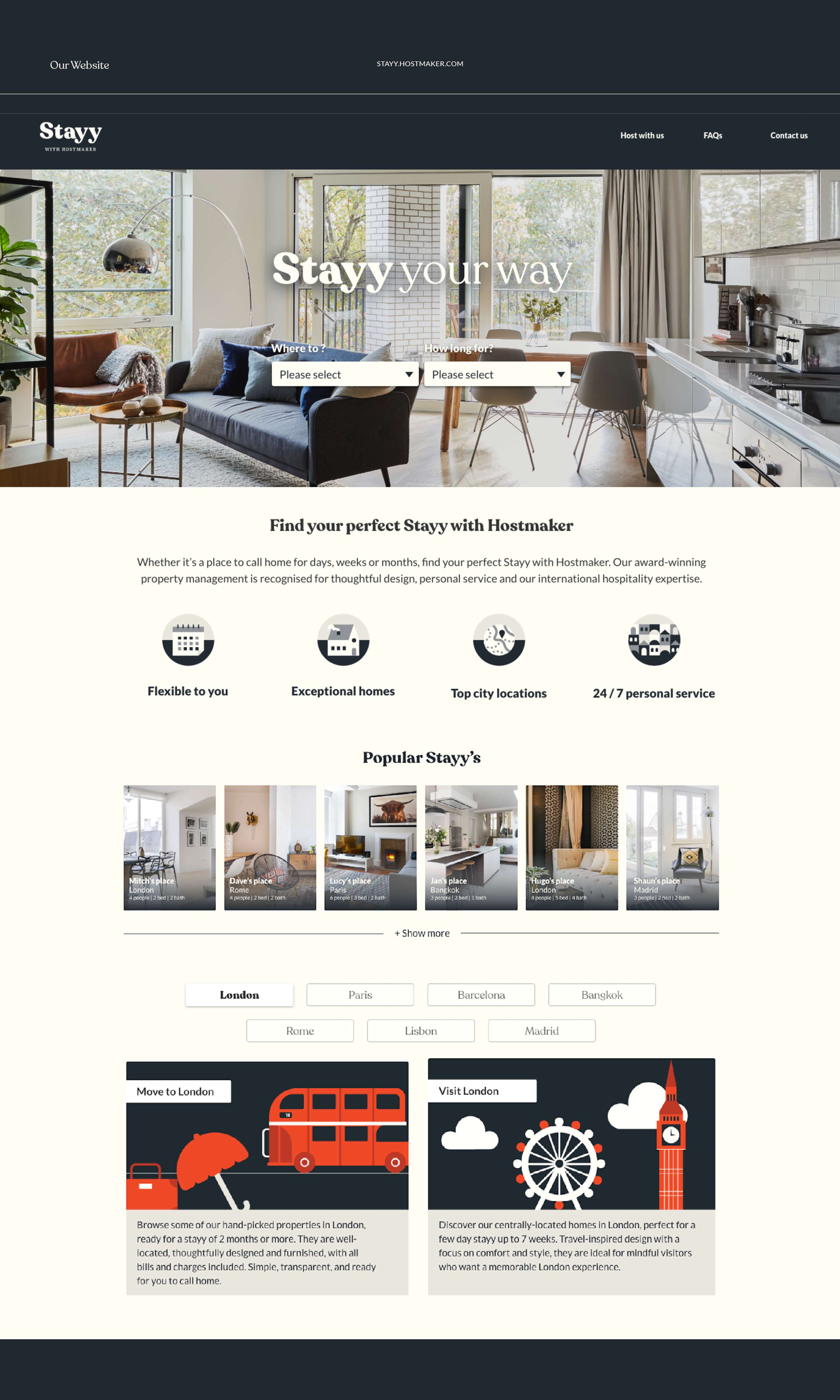 Stayy with Hostmaker - More than a  guest-ready brand by Hostmaker