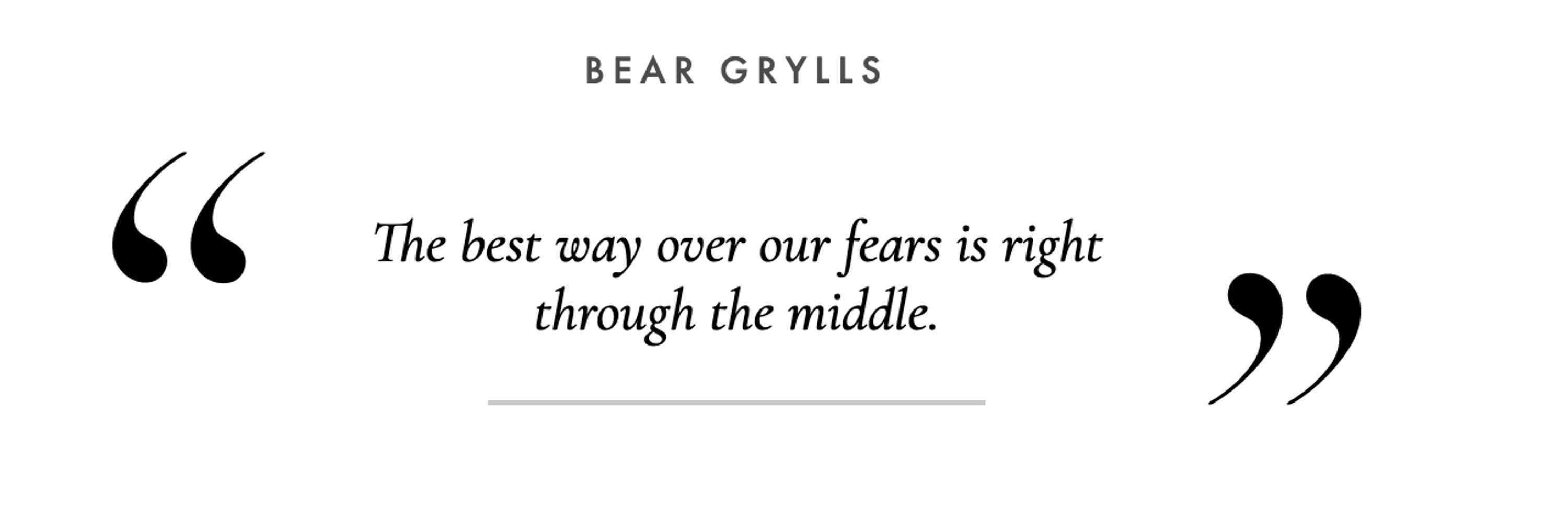 Interview with Bear Grylls by Lavinia Tan