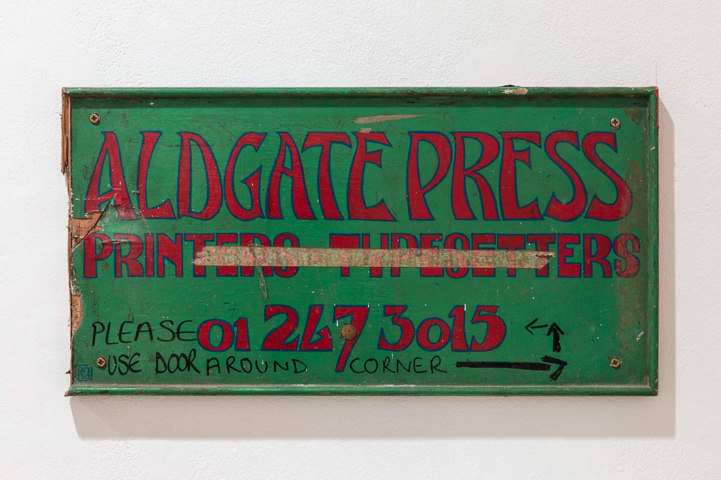 Lightboxes and Lettering by Bow Arts