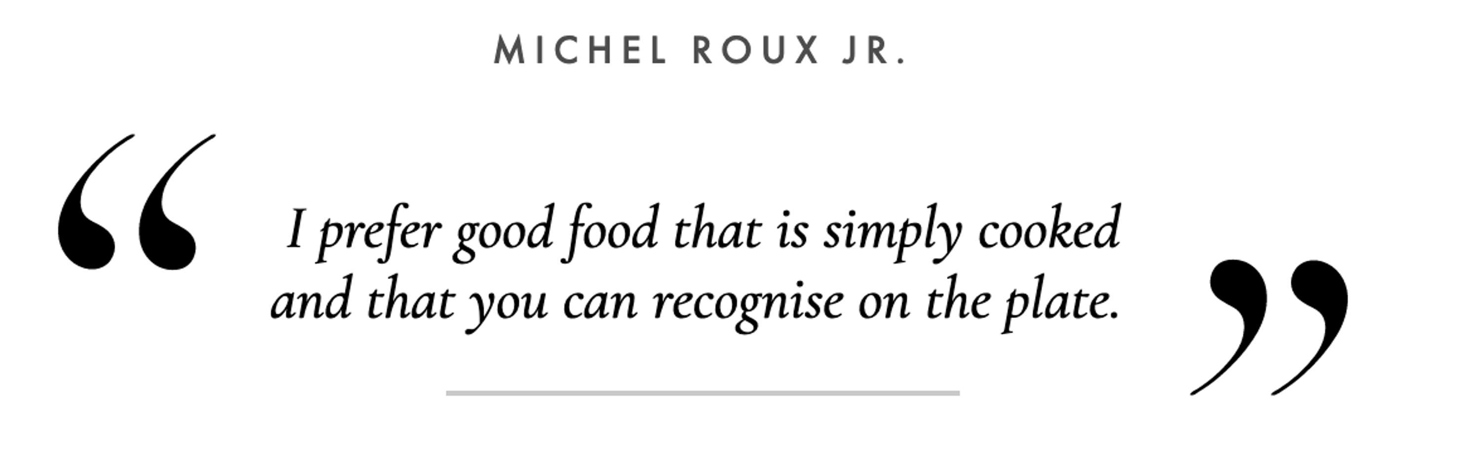 Shoot and Interview with Michel Roux Jr by Lavinia Tan