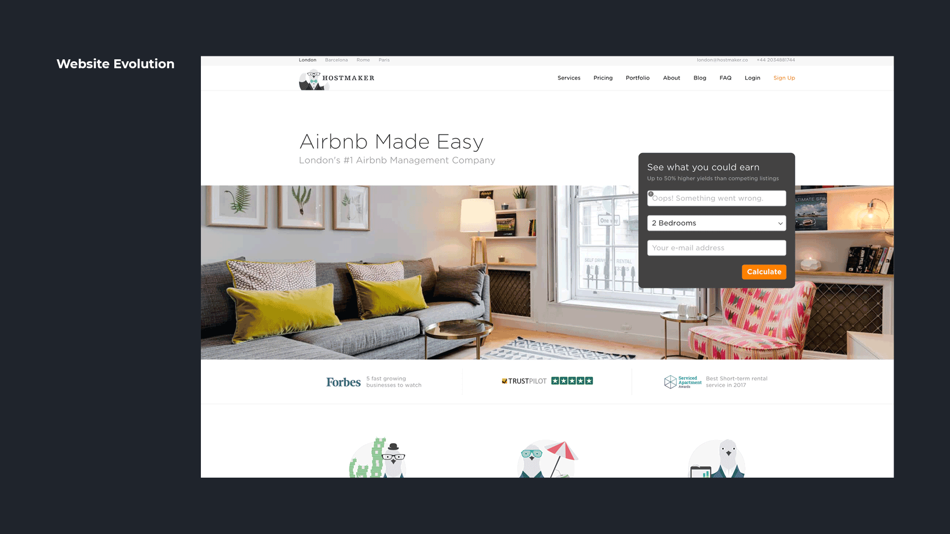 Hostmaker Brand Evolution I - From a mascot-centric identity to a strong and scalable brand by Hostmaker