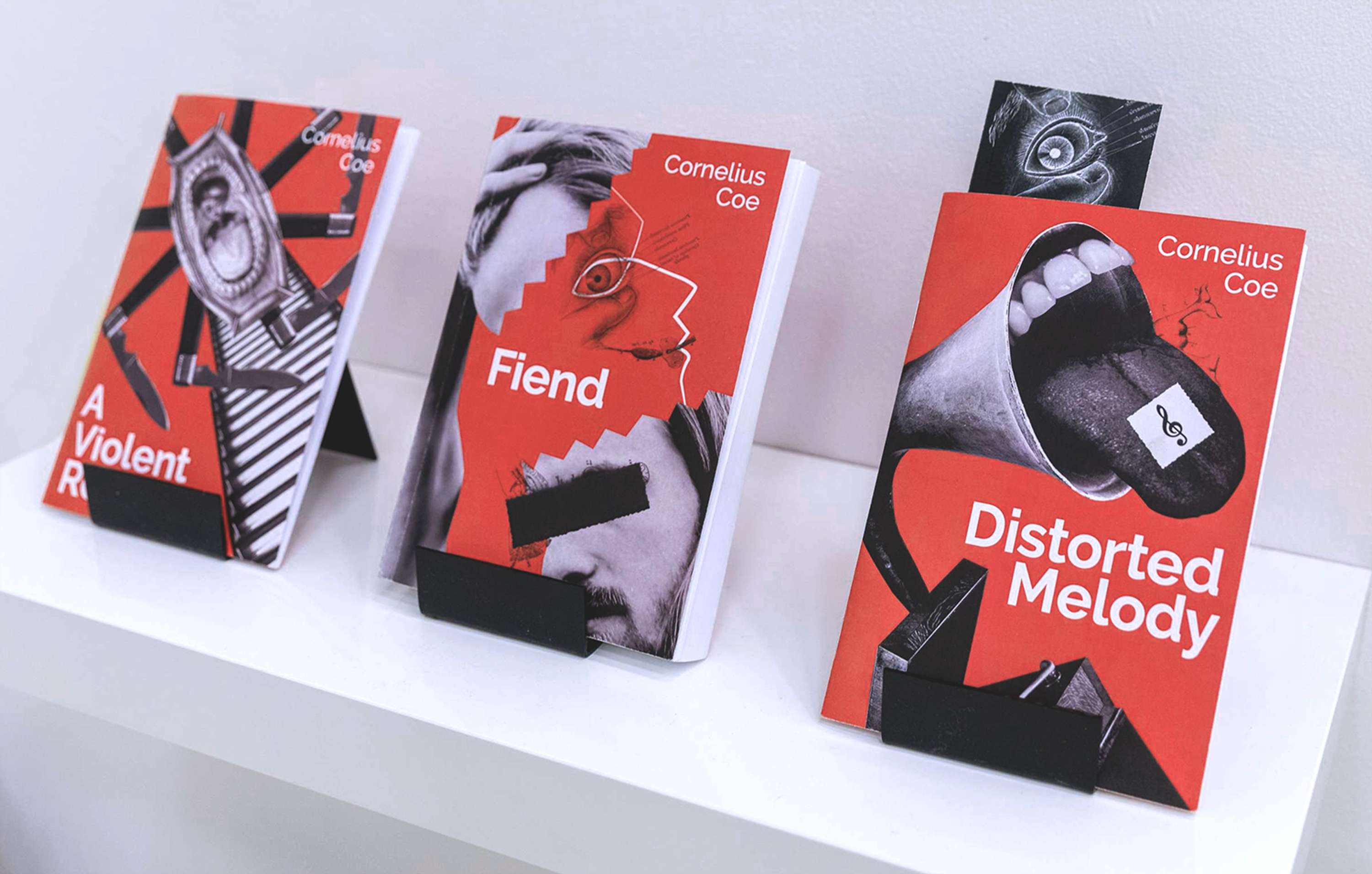 Designing and formatting a series of books for Cornelius Coe by Maks Graur