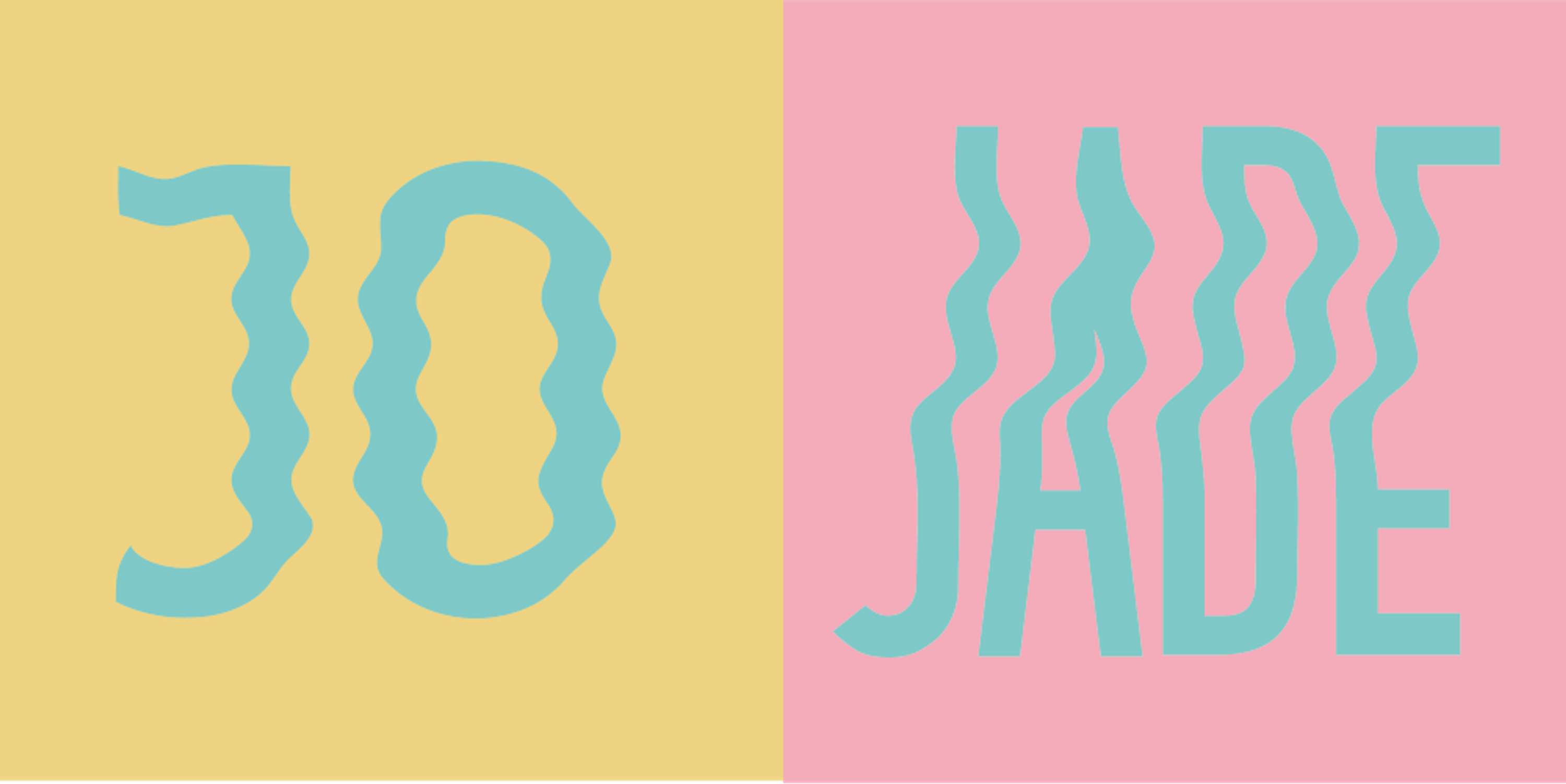 Glitch Distortion Text Effect by Jade Osadebe