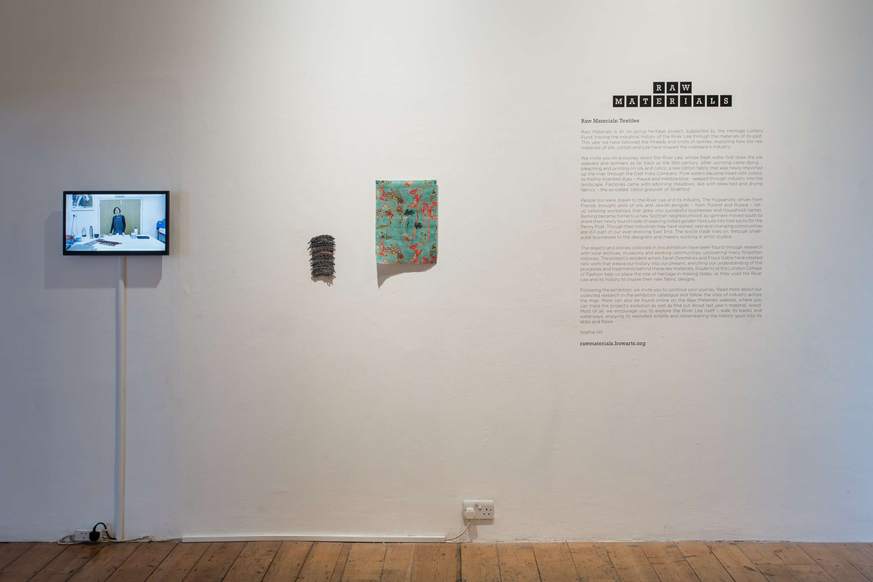 Raw Materials: Textiles by Bow Arts