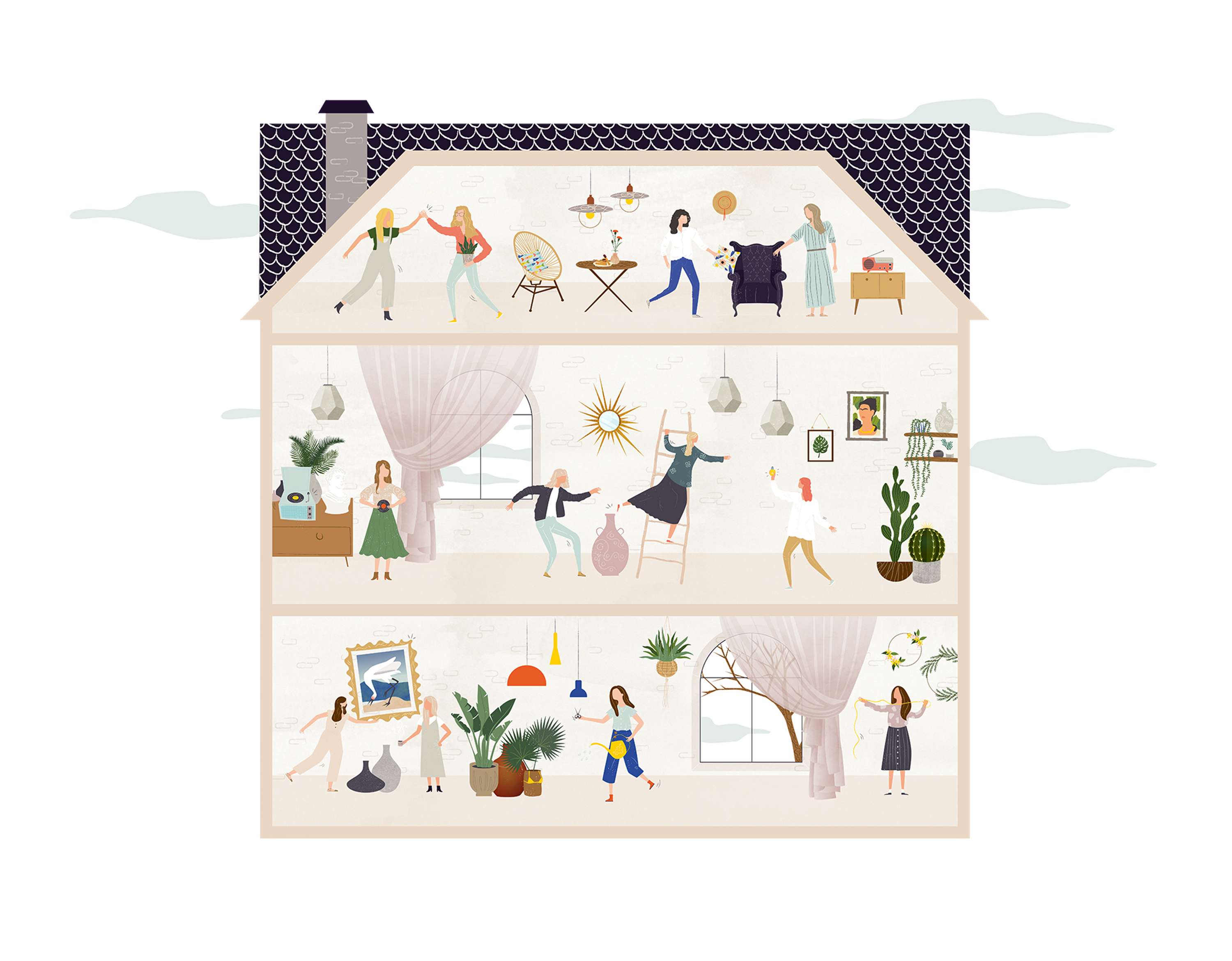 At Home with Hostmaker - rebranding our in-house design studio by Hostmaker