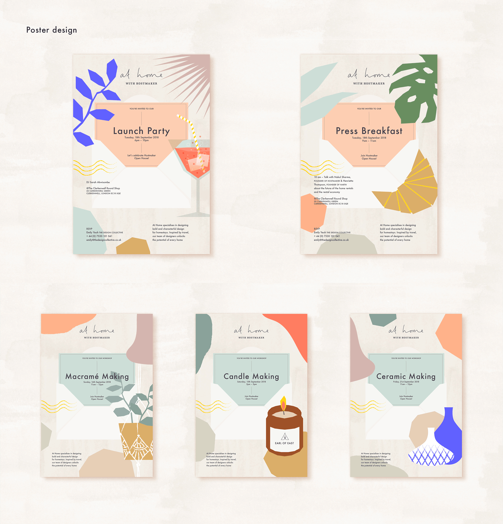 At Home with Hostmaker - rebranding our in-house design studio by Hostmaker
