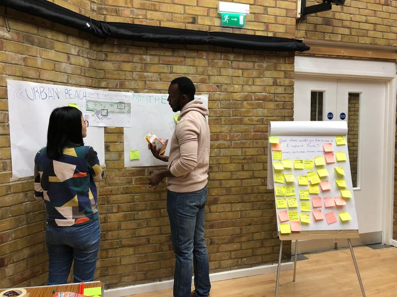 User Research for Elephant Park by Natasha Hicken