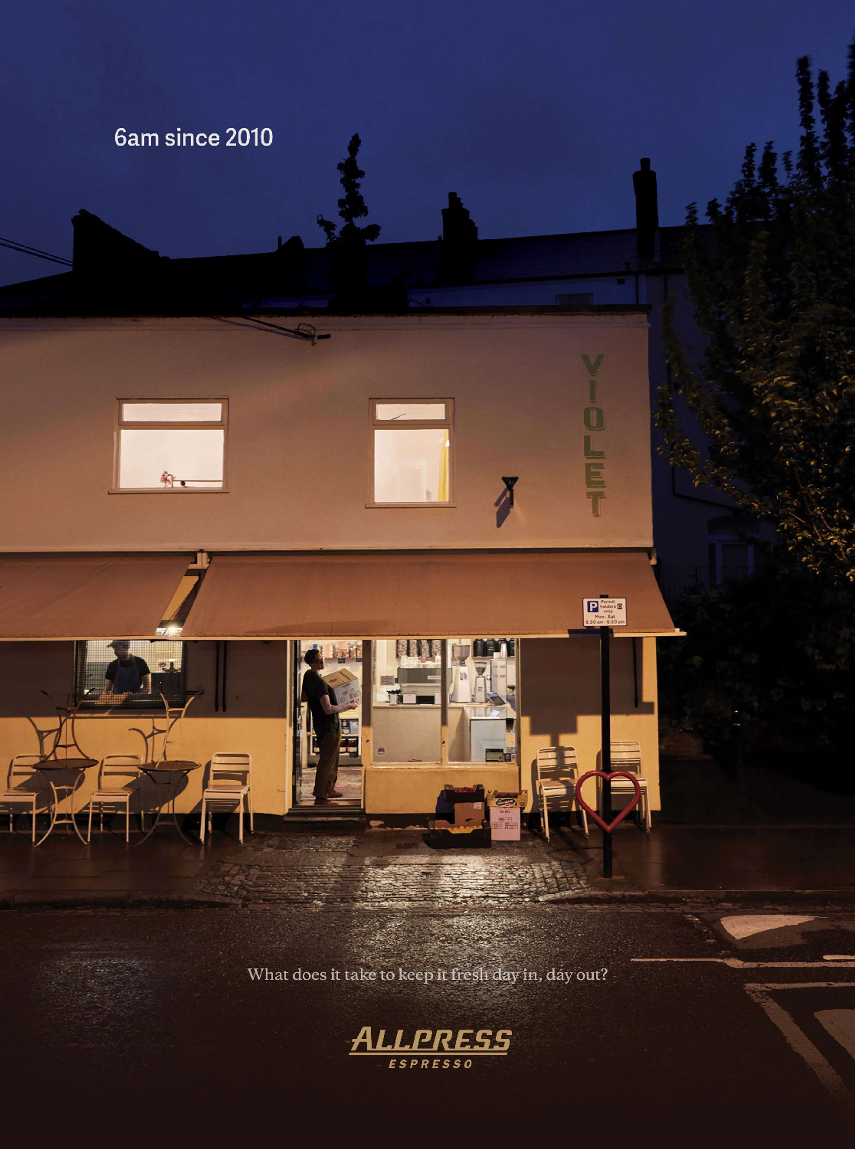 It's 6am, time to open your world! by Sam Beeson